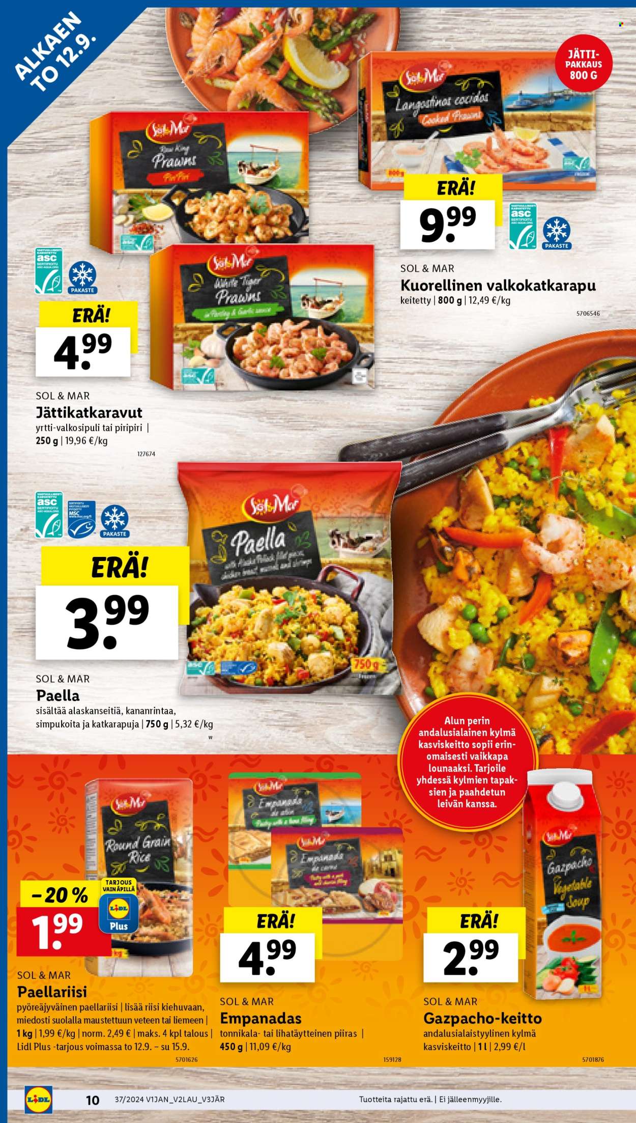 Lidl tarjoukset - 12.09.2024 - 18.09.2024. Sivu 10