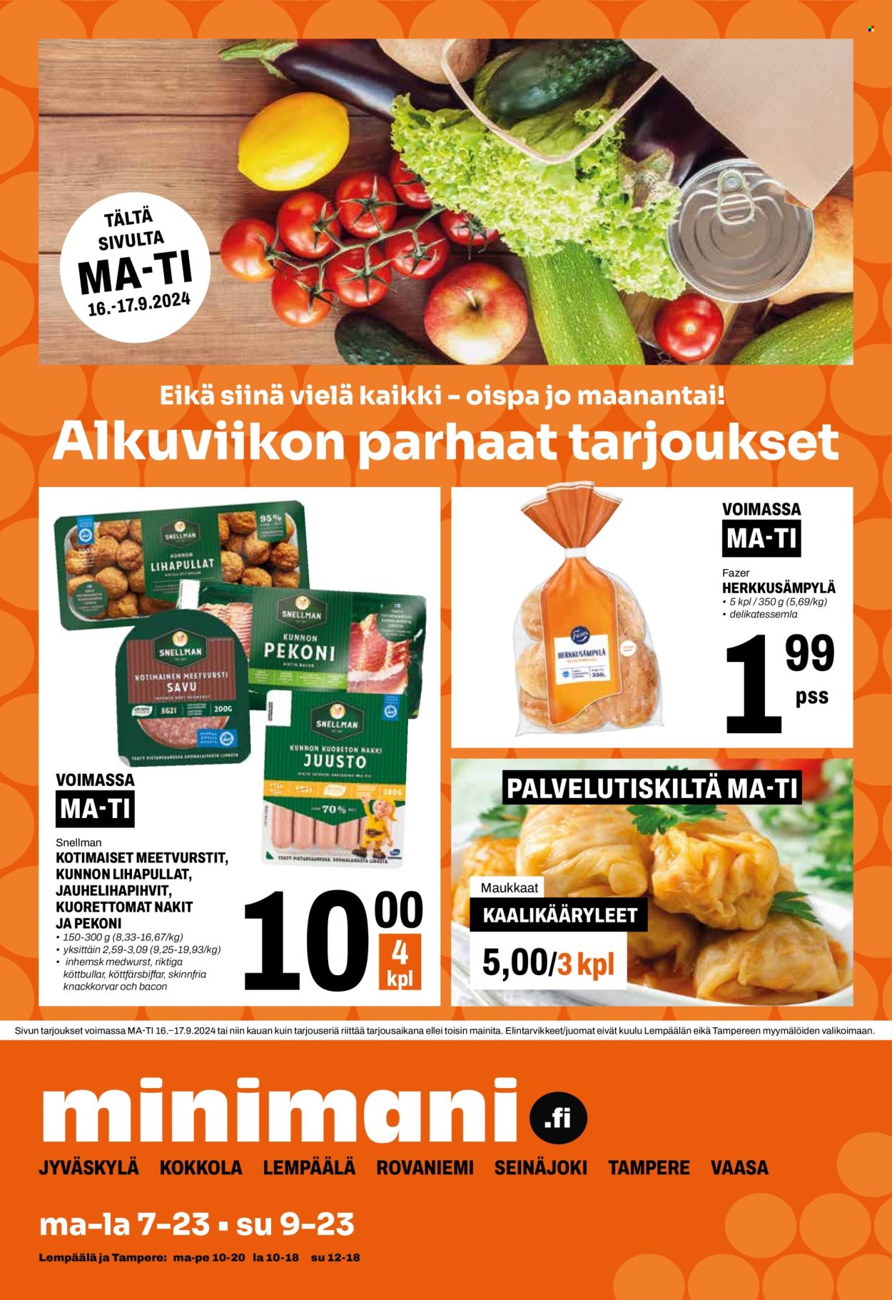 Minimani tarjoukset - 11.09.2024 - 15.09.2024. Sivu 12