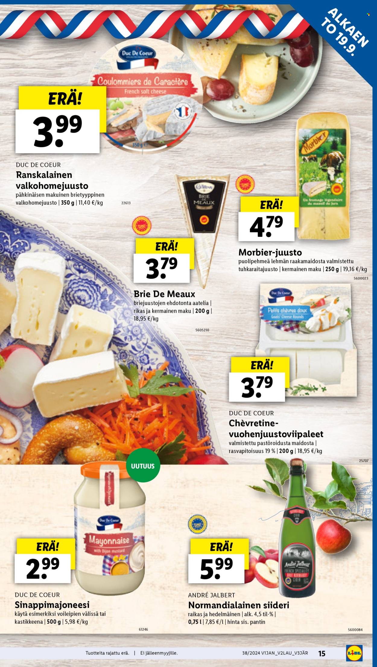 Lidl tarjoukset - 19.09.2024 - 25.09.2024. Sivu 17