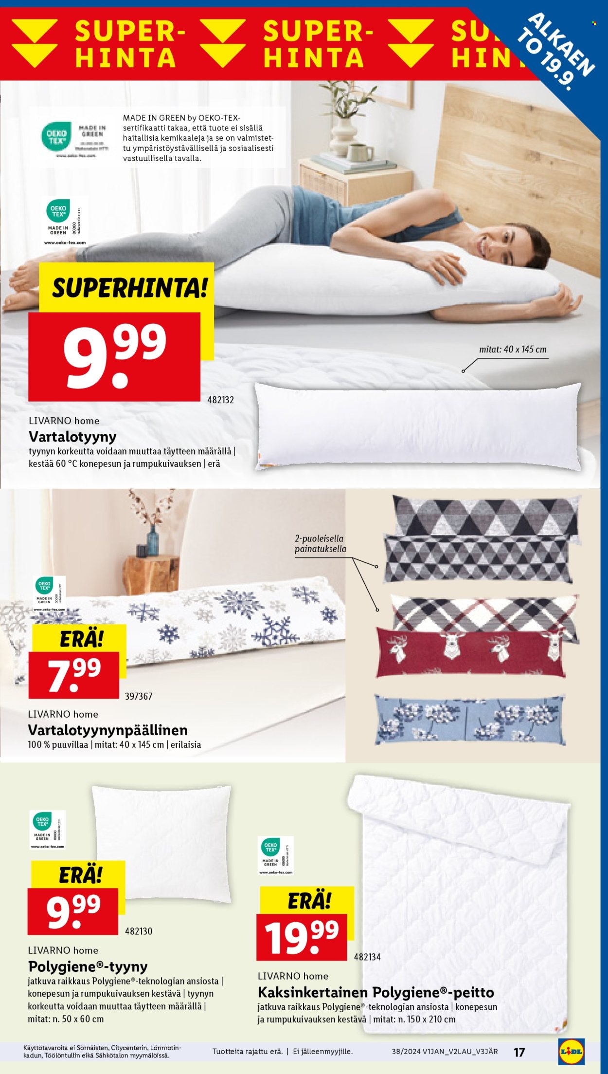 Lidl tarjoukset - 19.09.2024 - 25.09.2024. Sivu 19