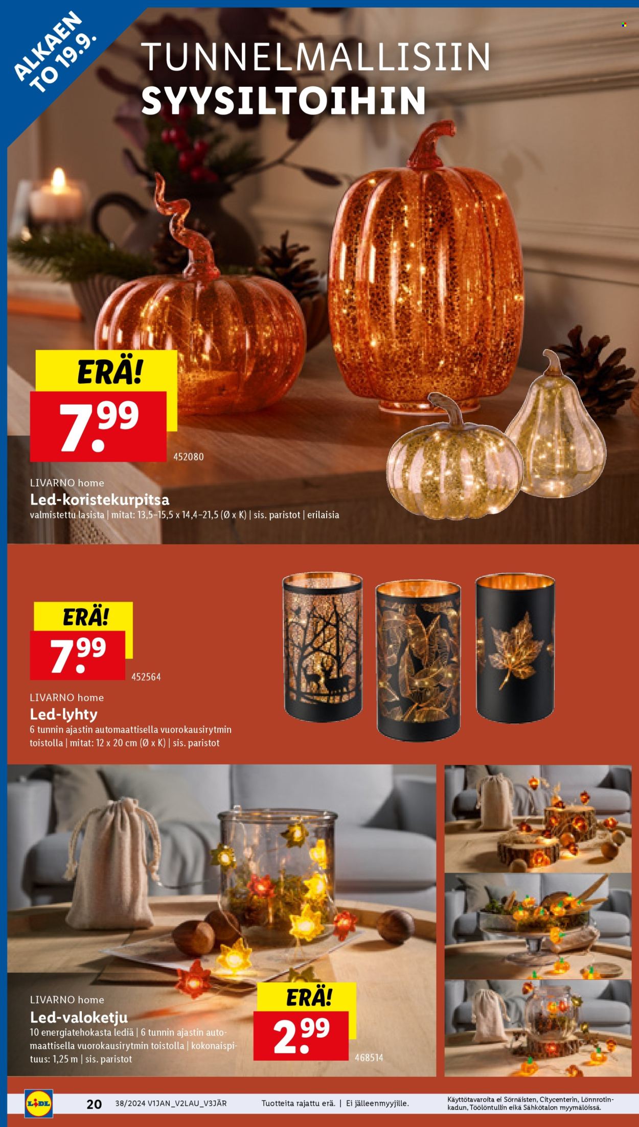 Lidl tarjoukset - 19.09.2024 - 25.09.2024. Sivu 22