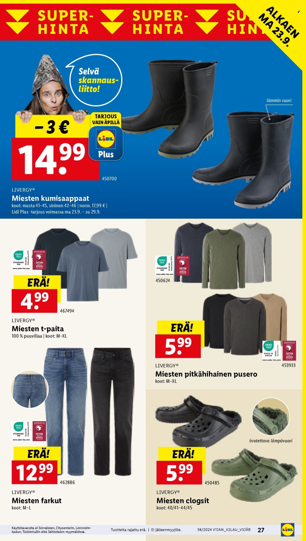 Lidl tarjoukset - 19.09.2024 - 25.09.2024. Sivu 31