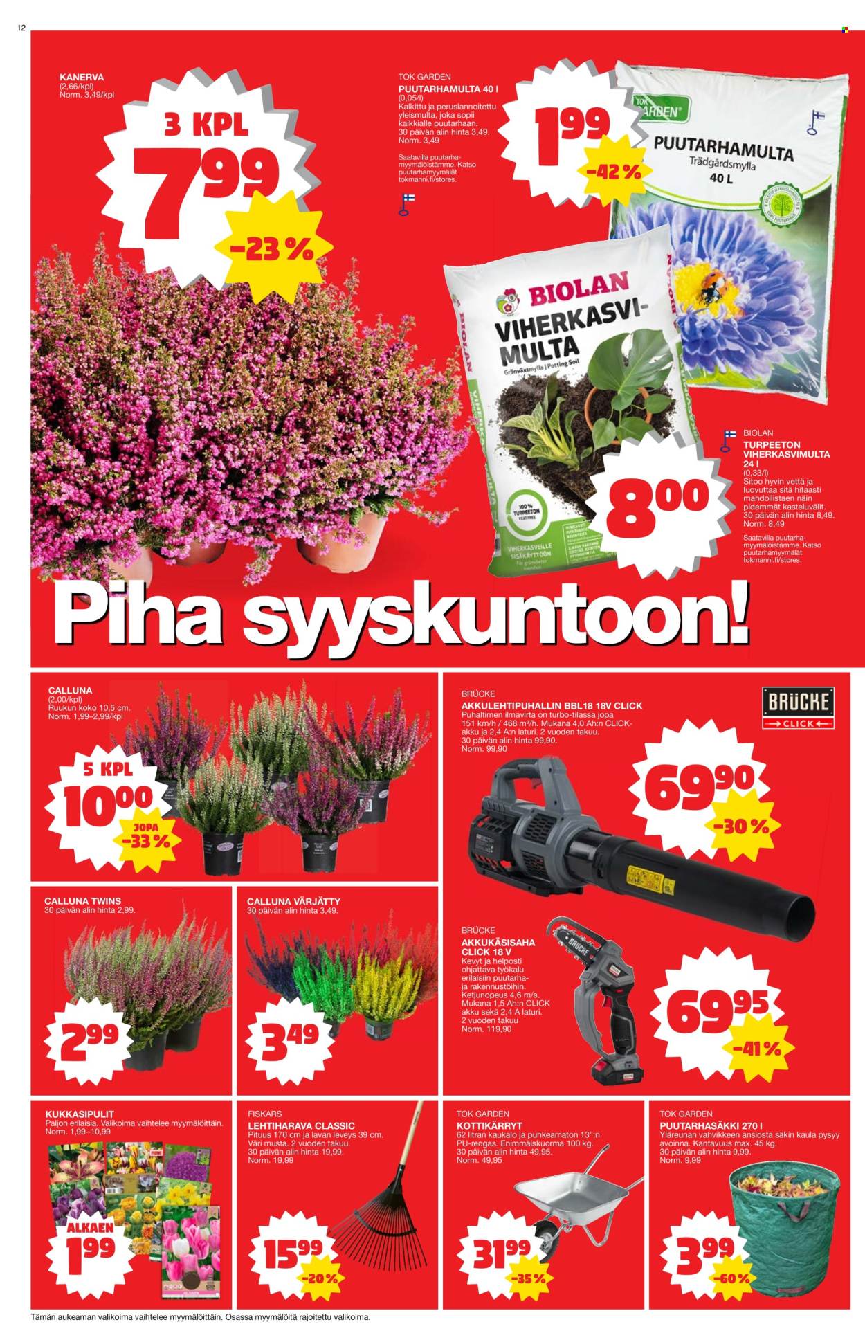 Tokmanni tarjoukset - 16.09.2024 - 22.09.2024. Sivu 12