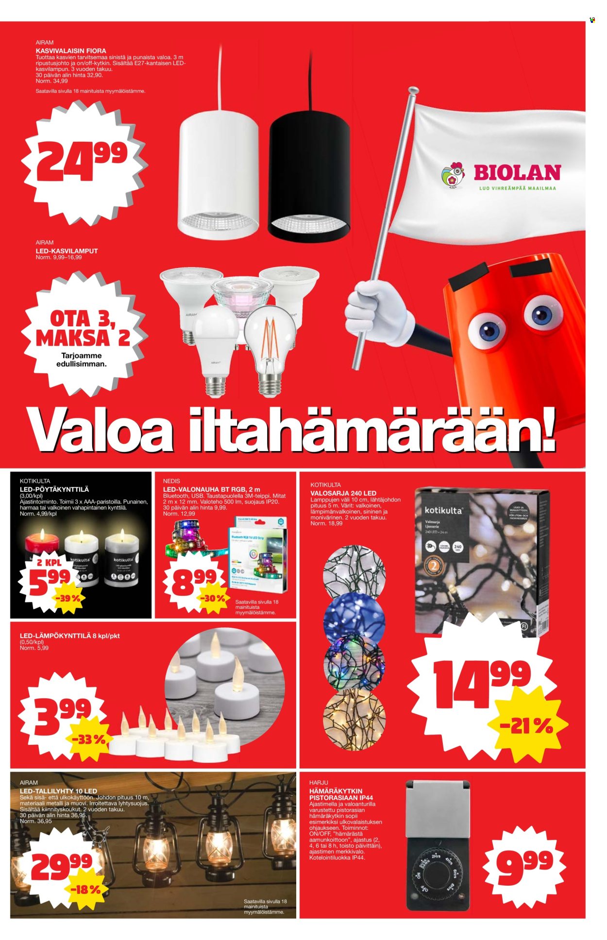 Tokmanni tarjoukset - 16.09.2024 - 22.09.2024. Sivu 13