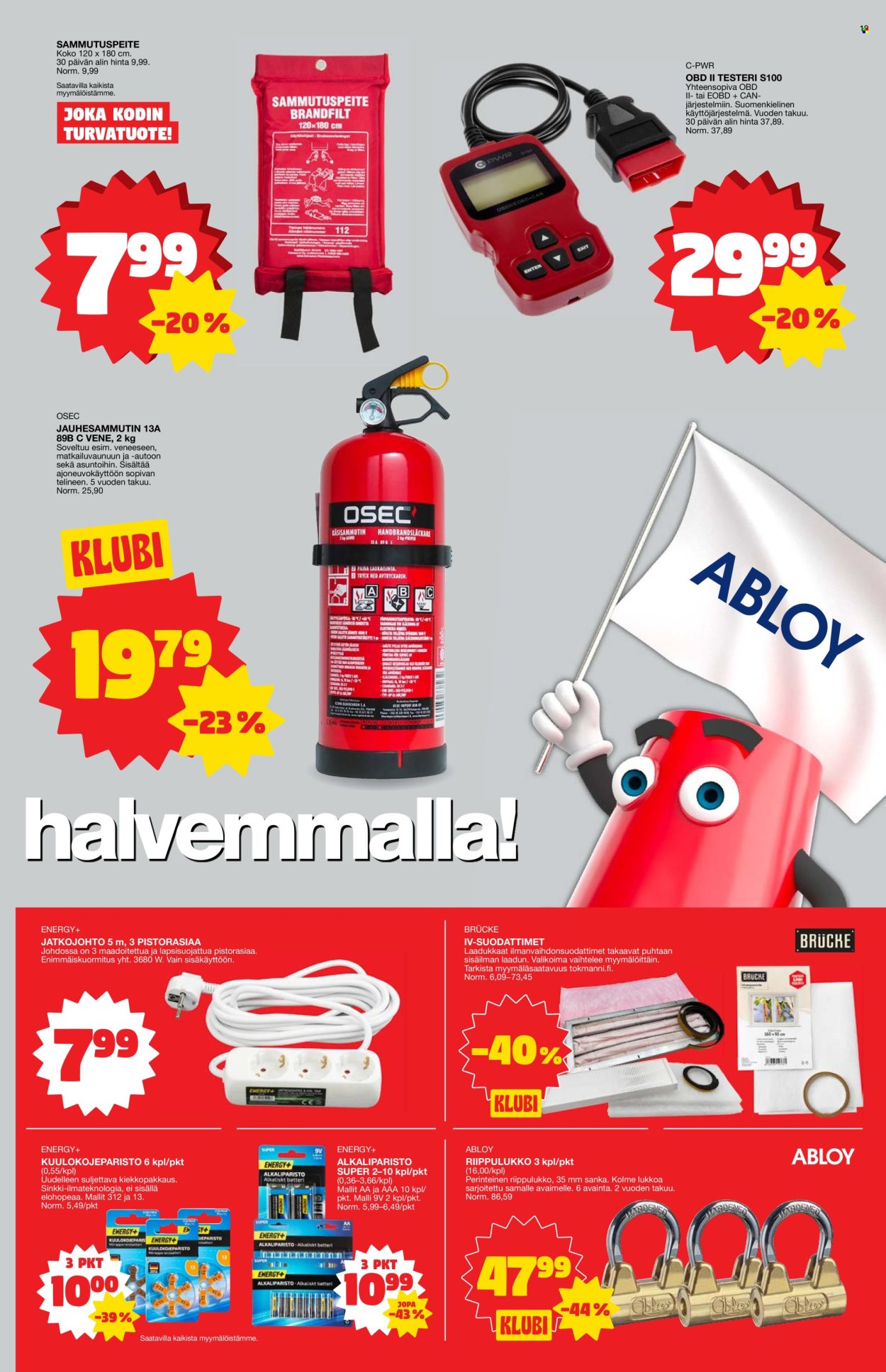 Tokmanni tarjoukset - 16.09.2024 - 22.09.2024. Sivu 19