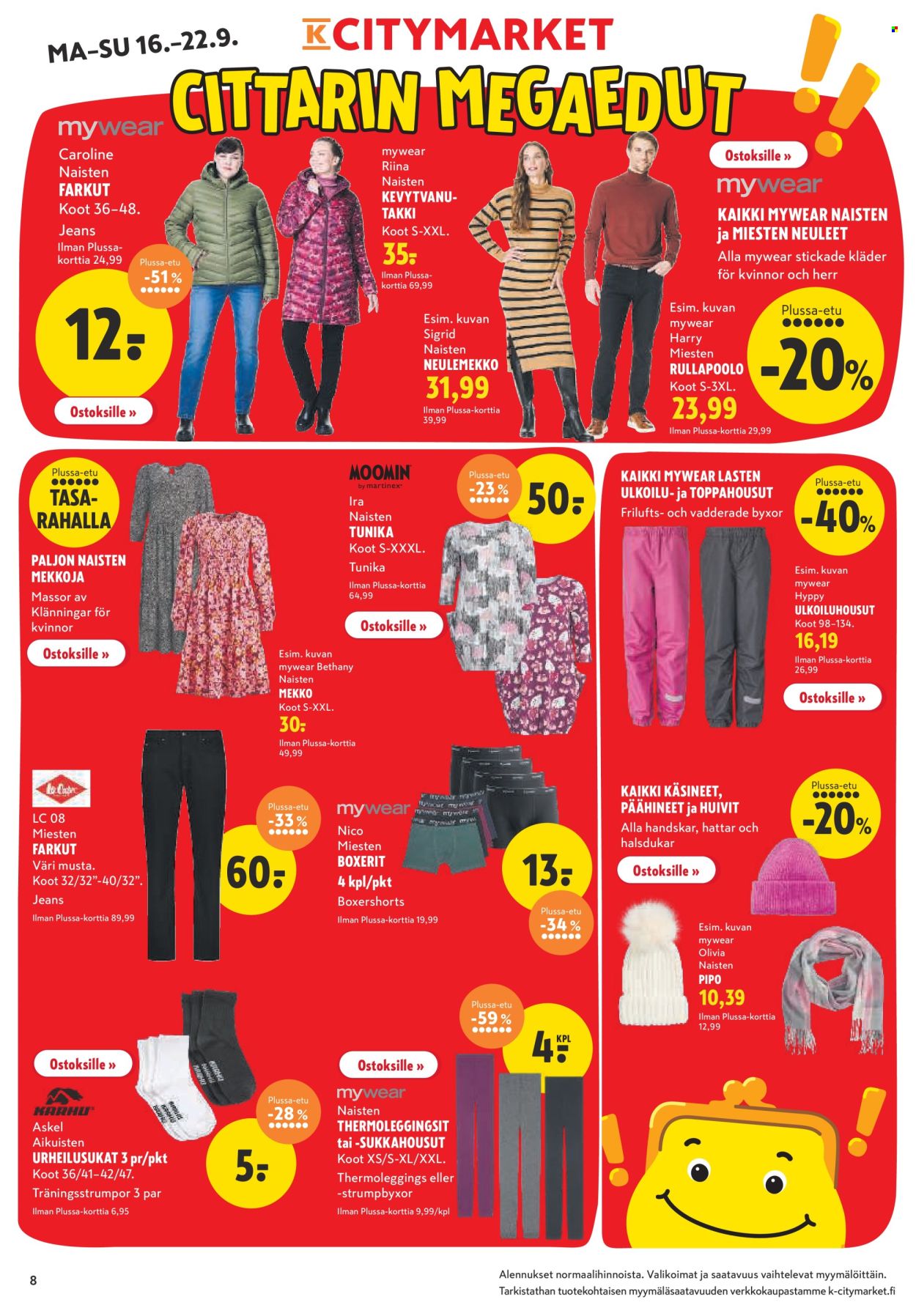 K-citymarket tarjoukset - 16.09.2024 - 22.09.2024. Sivu 8