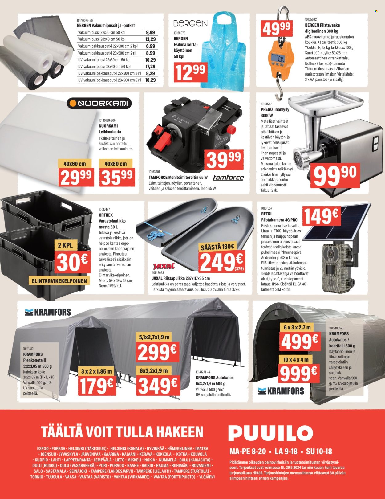 Puuilo tarjoukset - 16.09.2024 - 29.09.2024. Sivu 16