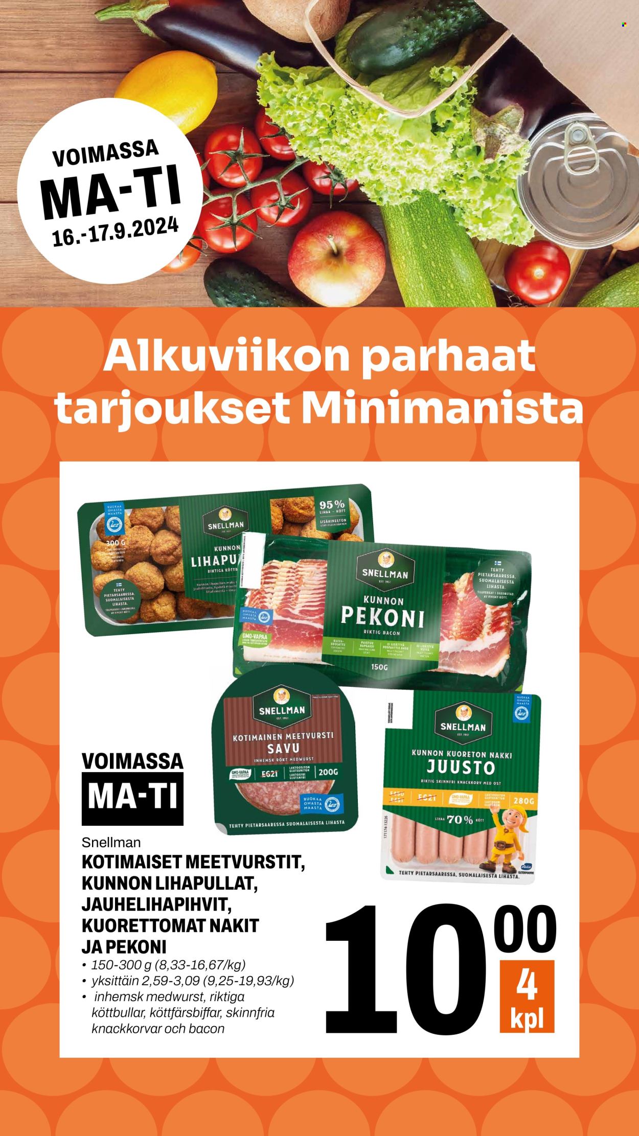 Minimani tarjoukset - 16.09.2024 - 17.09.2024. Sivu 1