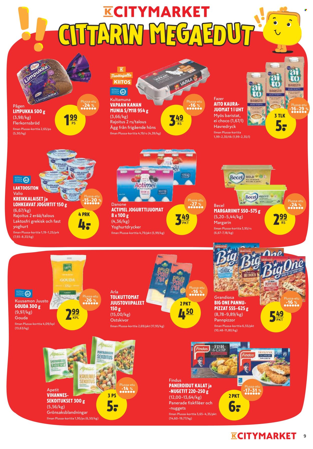 K-citymarket tarjoukset - 19.09.2024 - 22.09.2024. Sivu 9