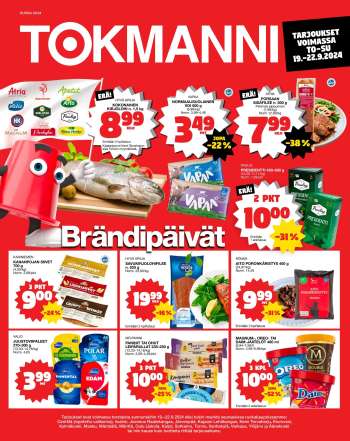 Tokmanni tarjoukset  - 19.09.2024 - 22.09.2024.