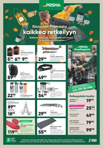 Prisma tarjoukset  - 19.09.2024 - 22.09.2024.