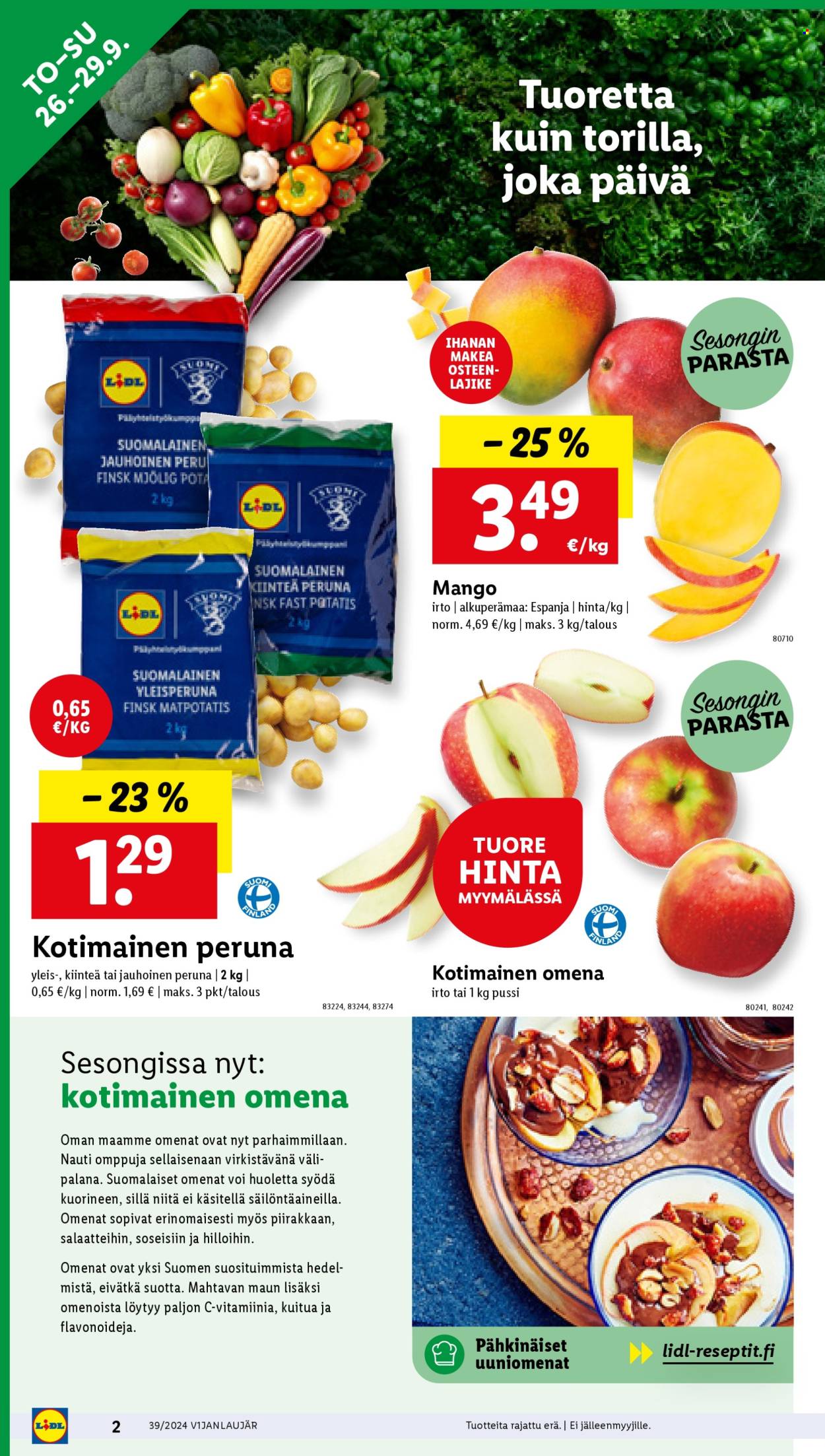 Lidl tarjoukset - 26.09.2024 - 02.10.2024. Sivu 4