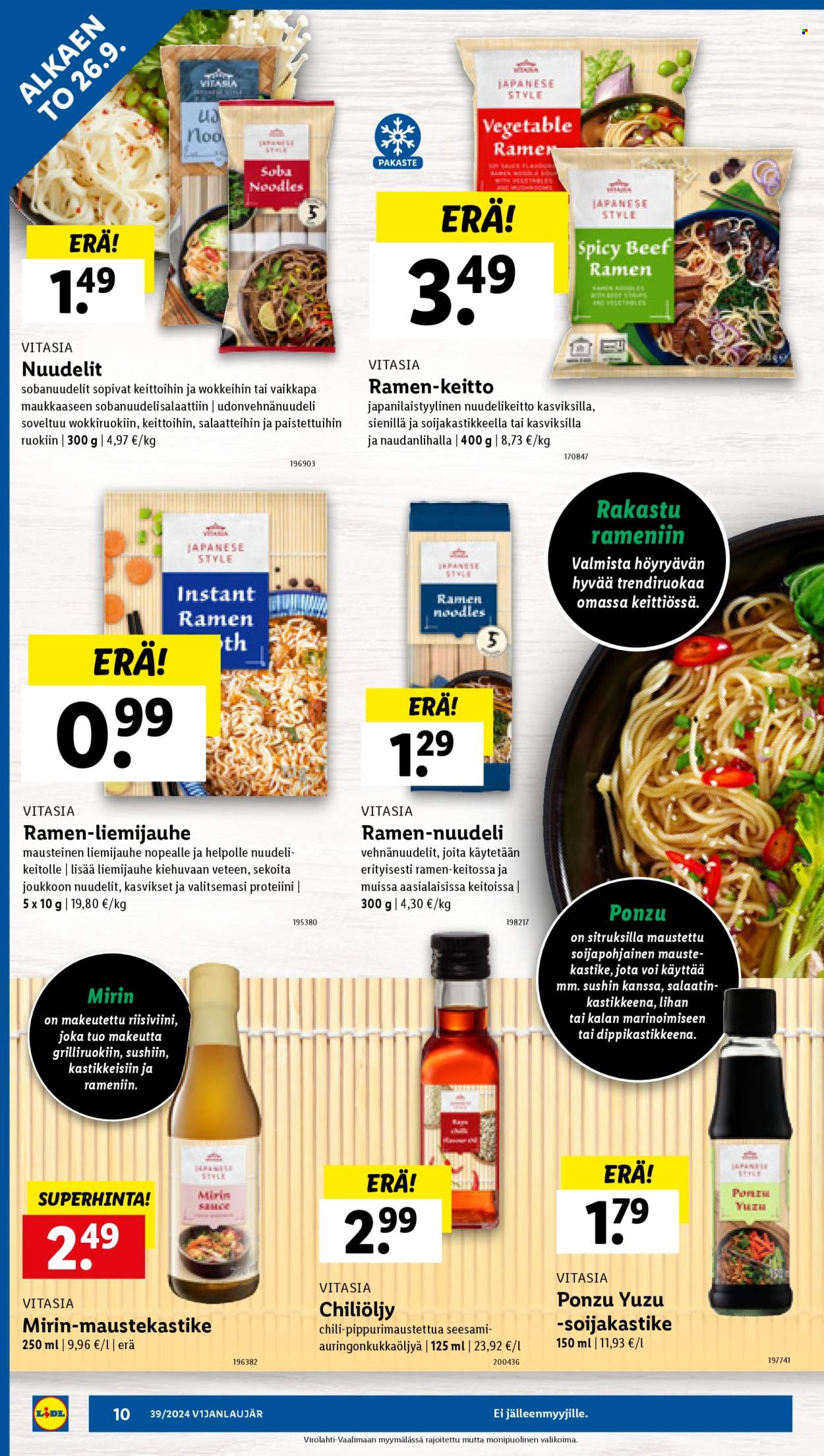 Lidl tarjoukset - 26.09.2024 - 02.10.2024. Sivu 12