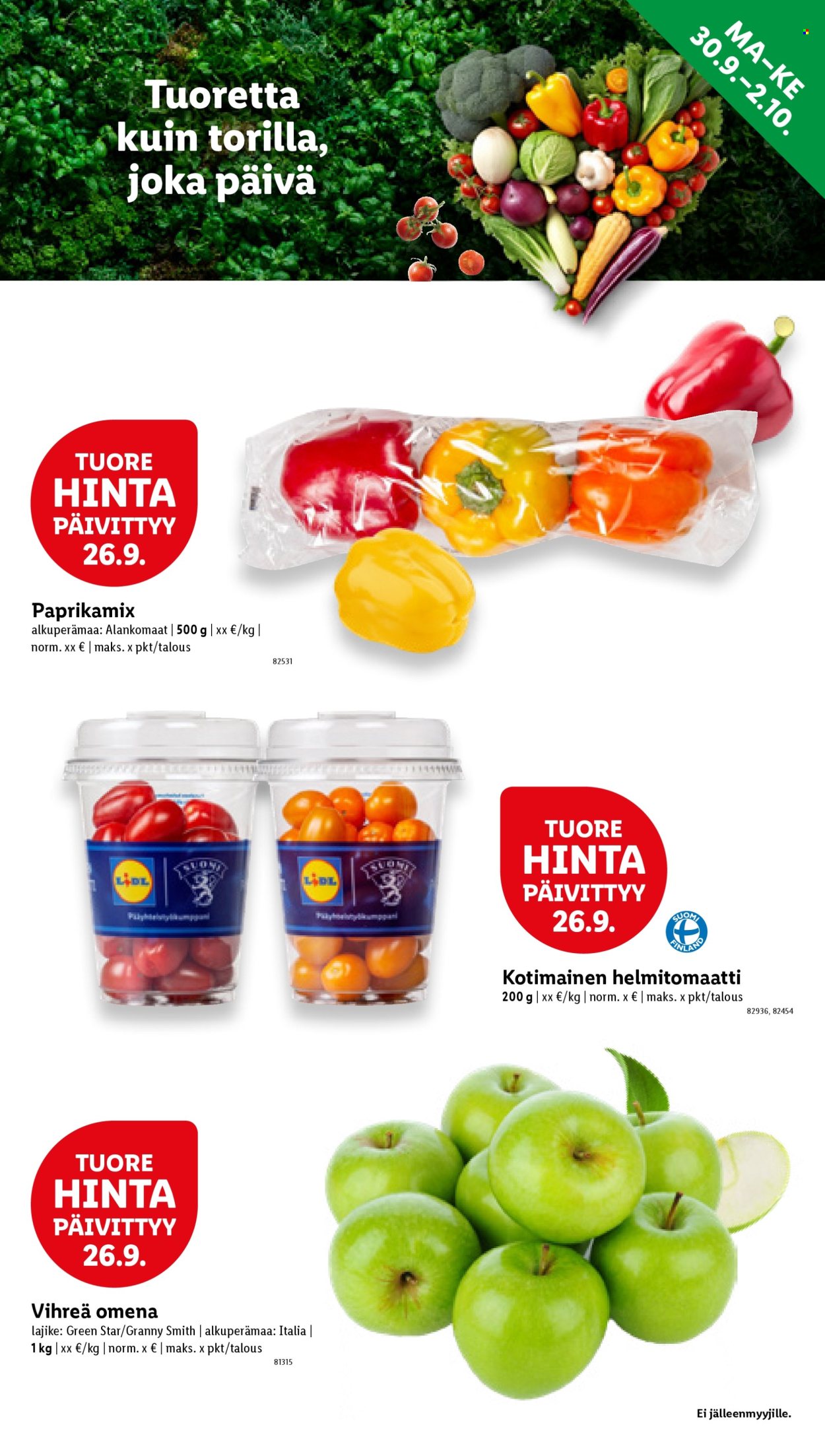 Lidl tarjoukset - 26.09.2024 - 02.10.2024. Sivu 25