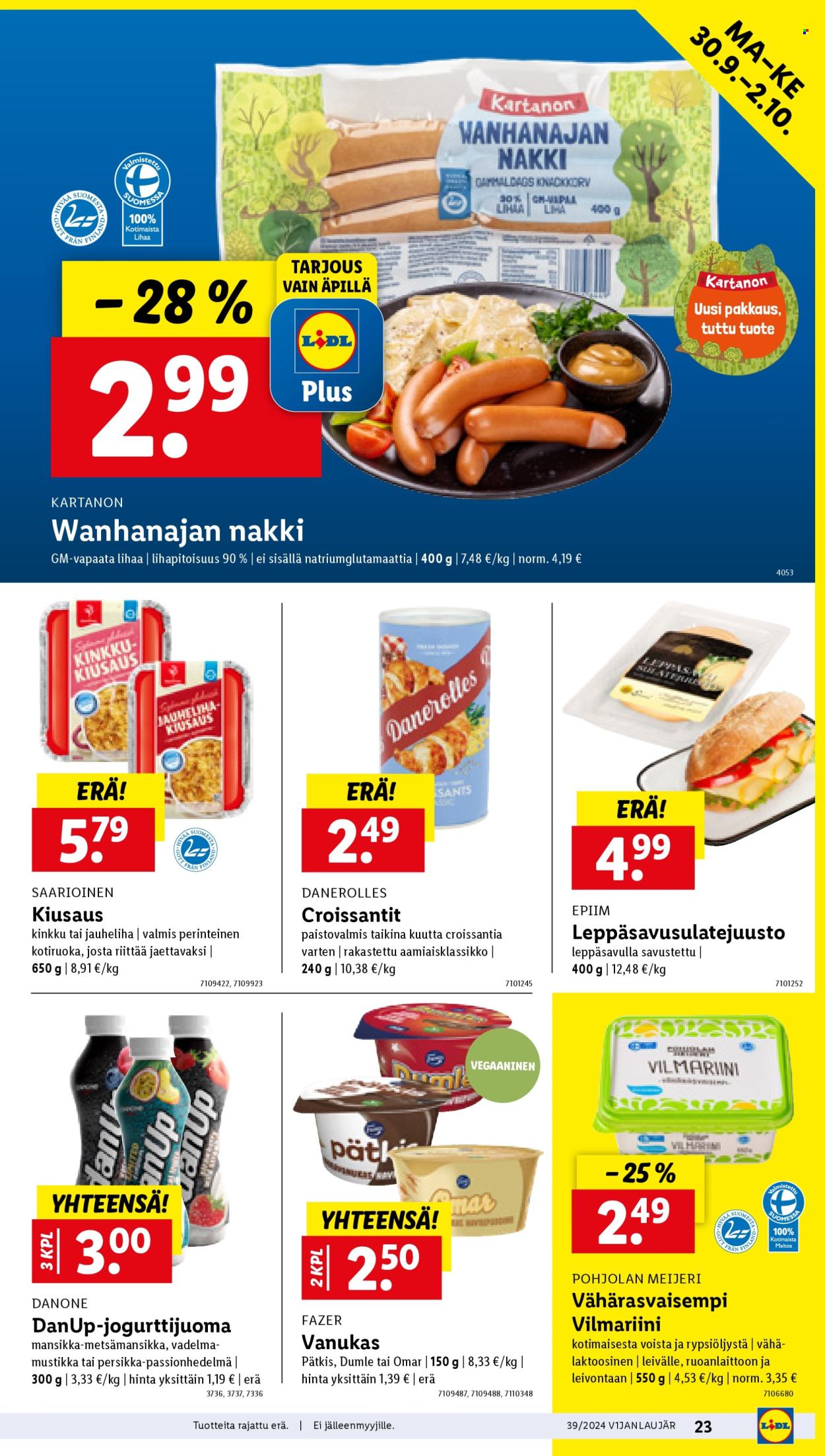Lidl tarjoukset - 26.09.2024 - 02.10.2024. Sivu 27