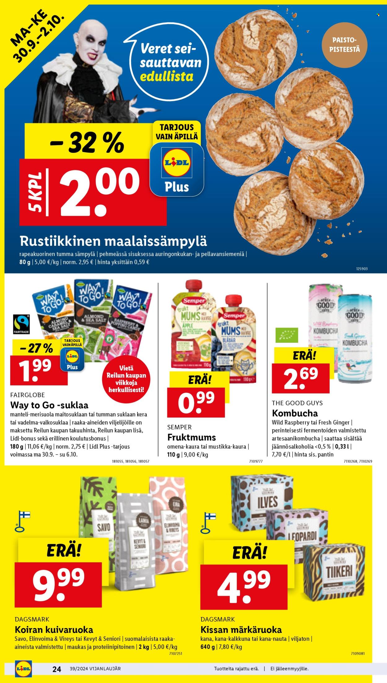 Lidl tarjoukset - 26.09.2024 - 02.10.2024. Sivu 28
