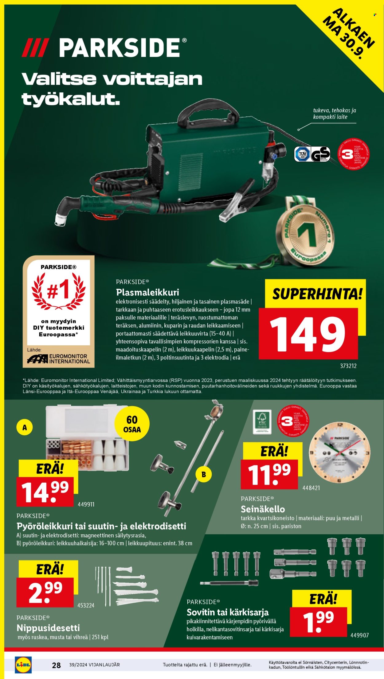 Lidl tarjoukset - 26.09.2024 - 02.10.2024. Sivu 32