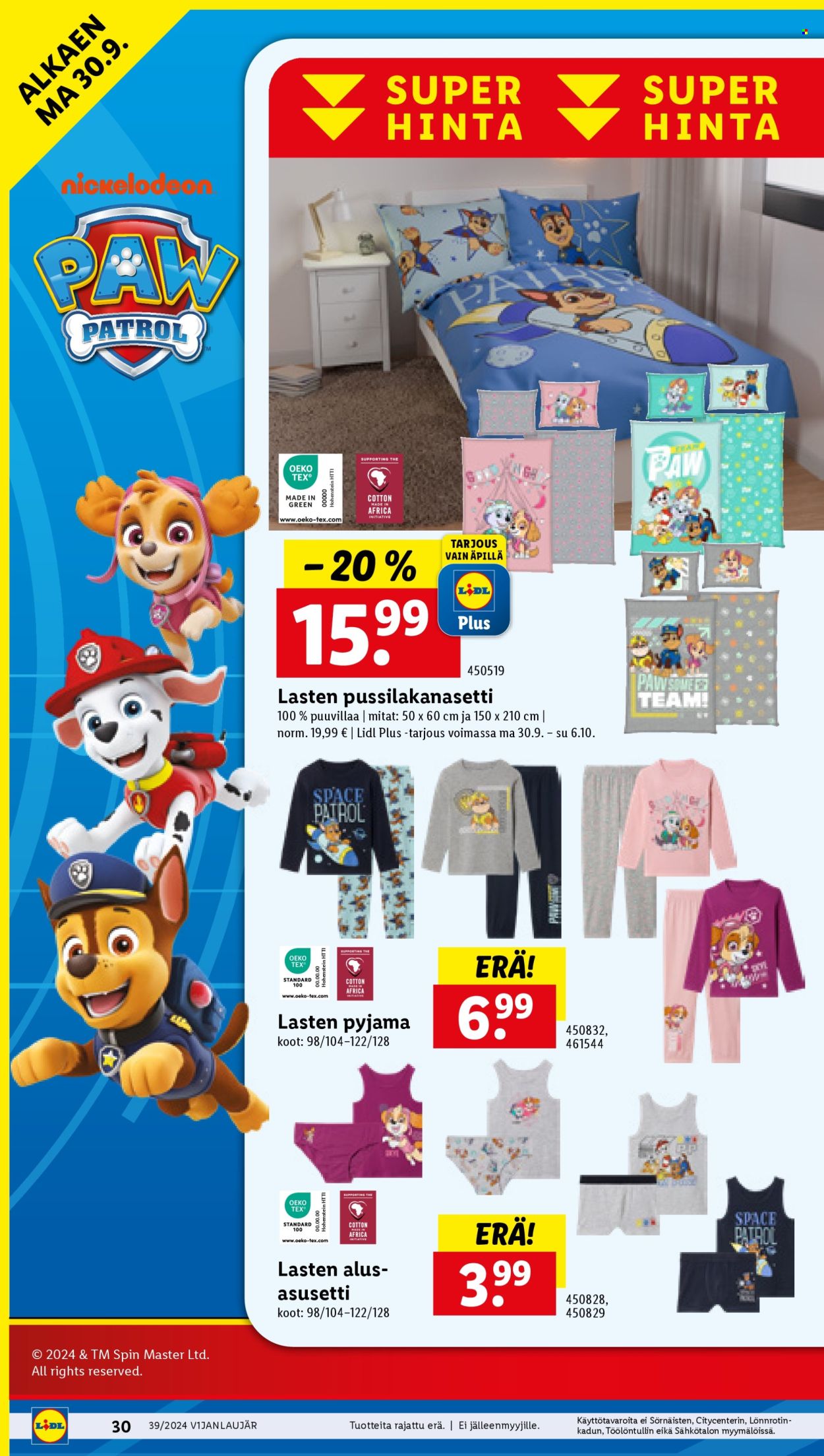 Lidl tarjoukset - 26.09.2024 - 02.10.2024. Sivu 34
