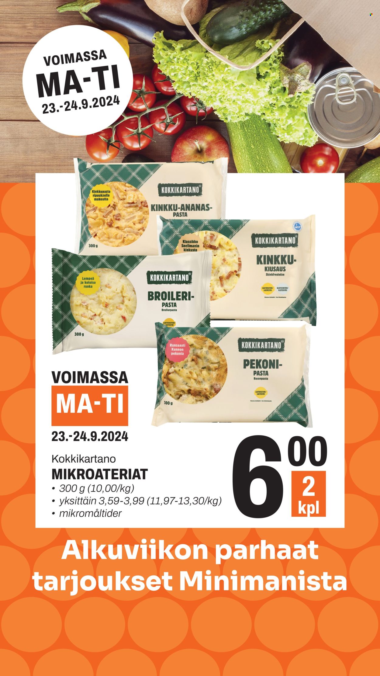 Minimani tarjoukset - 23.09.2024 - 24.09.2024. Sivu 1