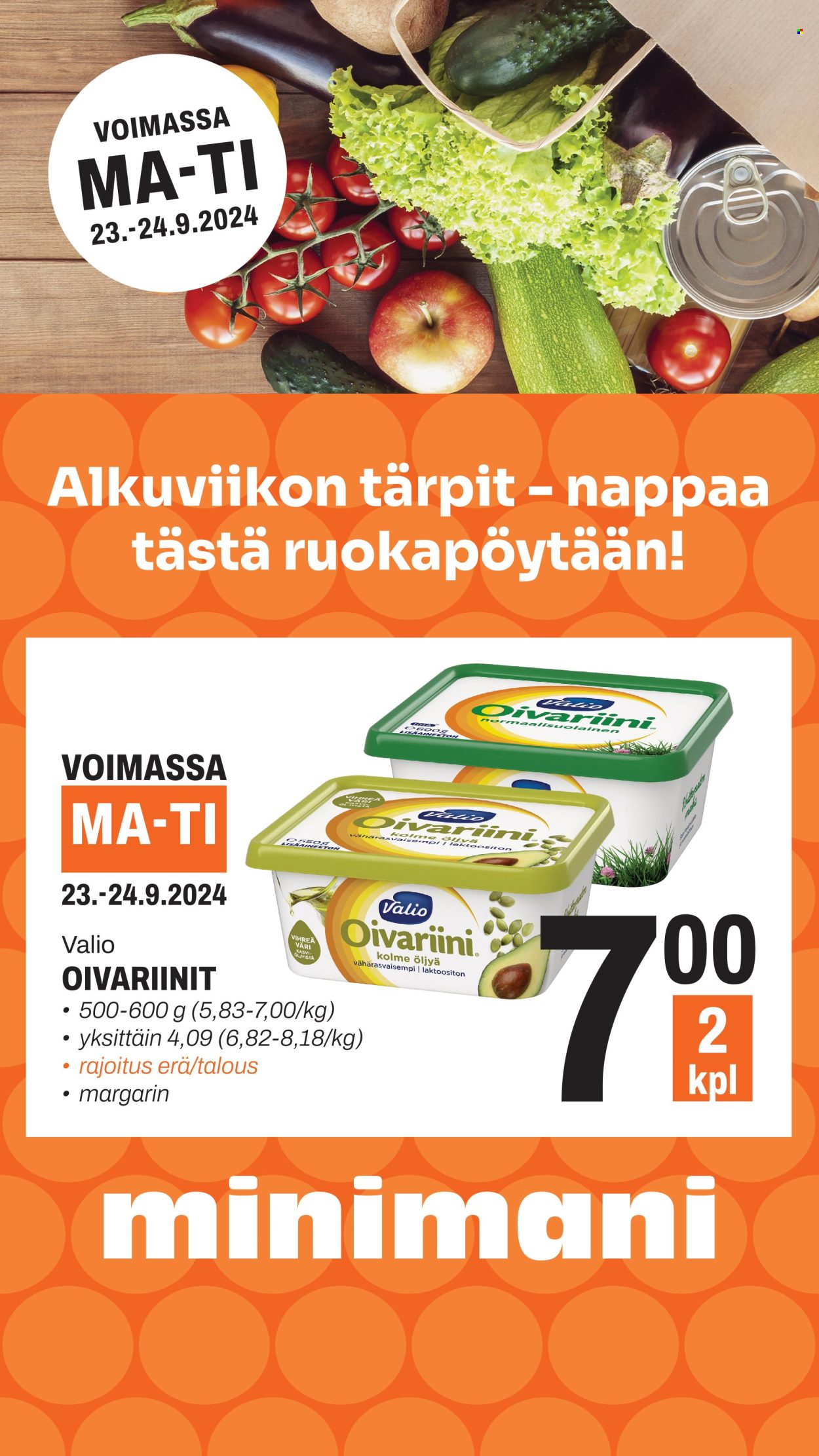 Minimani tarjoukset - 23.09.2024 - 24.09.2024. Sivu 2