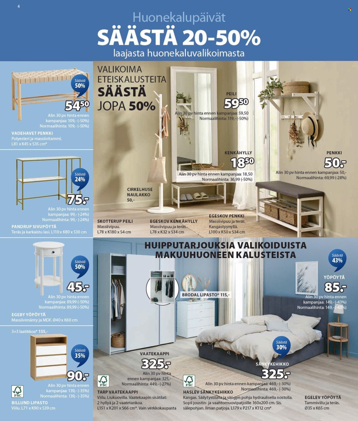 JYSK tarjoukset - 23.09.2024 - 06.10.2024. Sivu 5