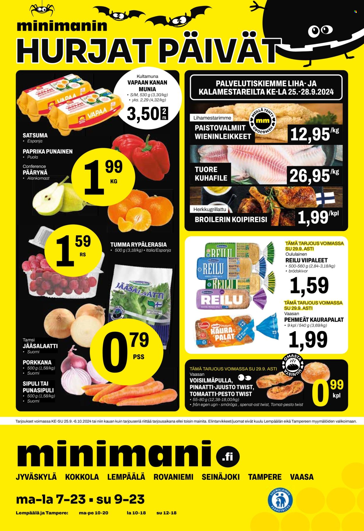 Minimani tarjoukset - 25.09.2024 - 06.10.2024. Sivu 25