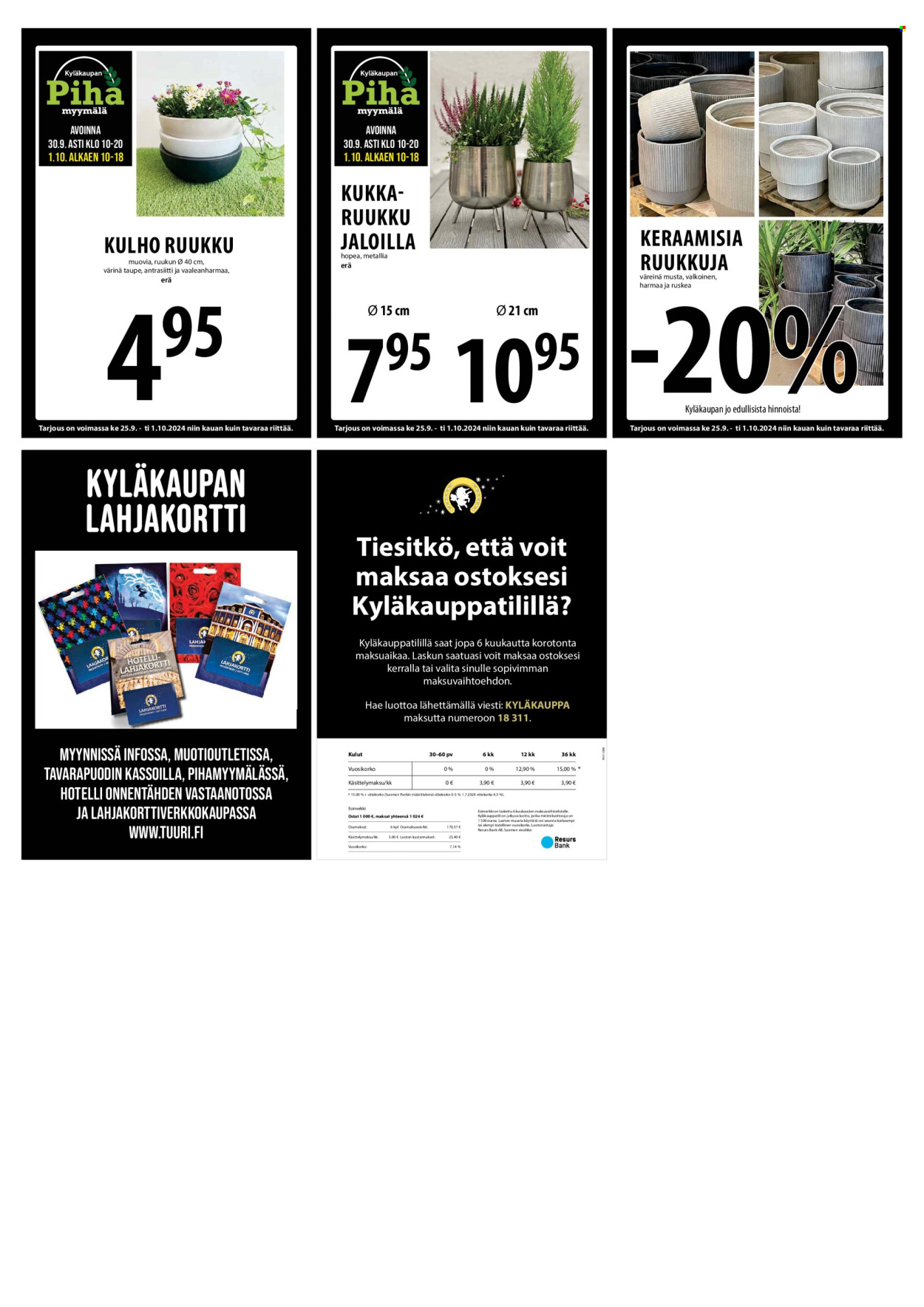 Tuuri tarjoukset - 25.09.2024 - 01.10.2024. Sivu 16