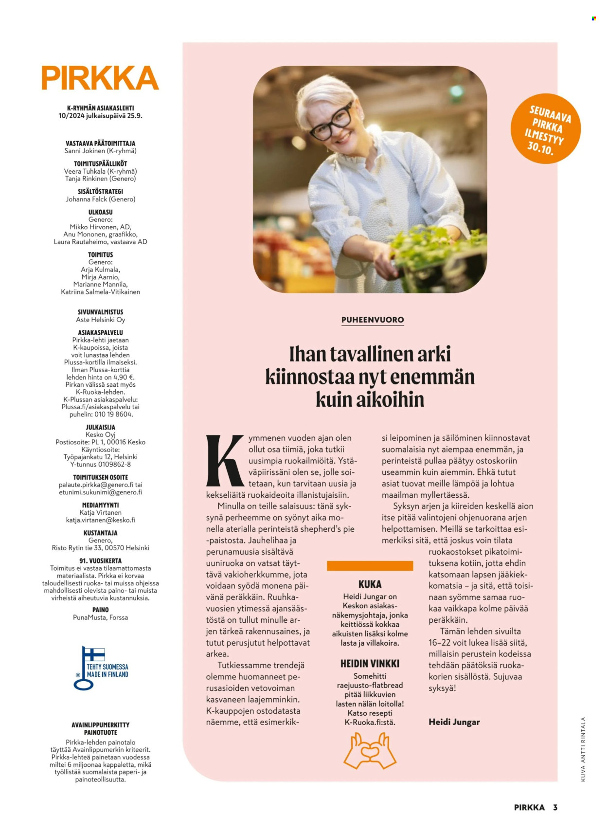 K-market tarjoukset - 25.09.2024 - 26.11.2024. Sivu 3