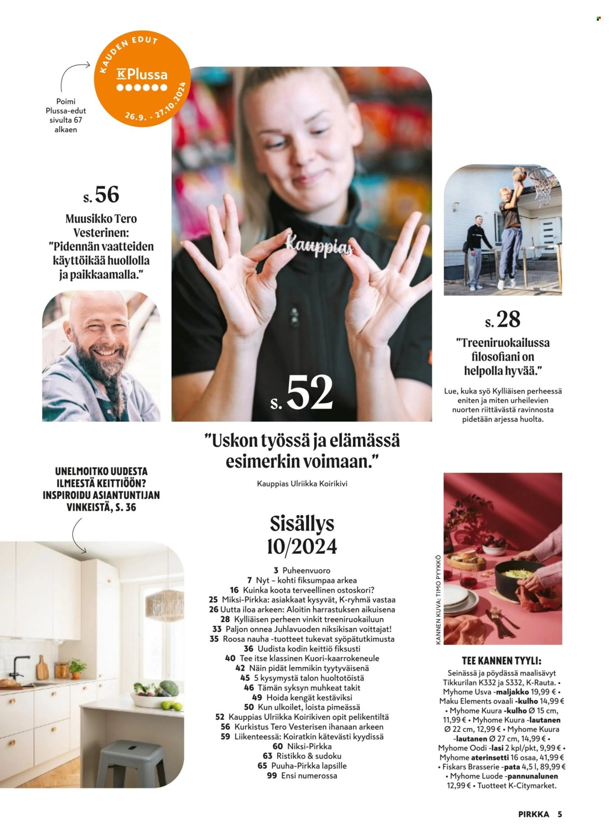 K-market tarjoukset - 25.09.2024 - 26.11.2024. Sivu 5
