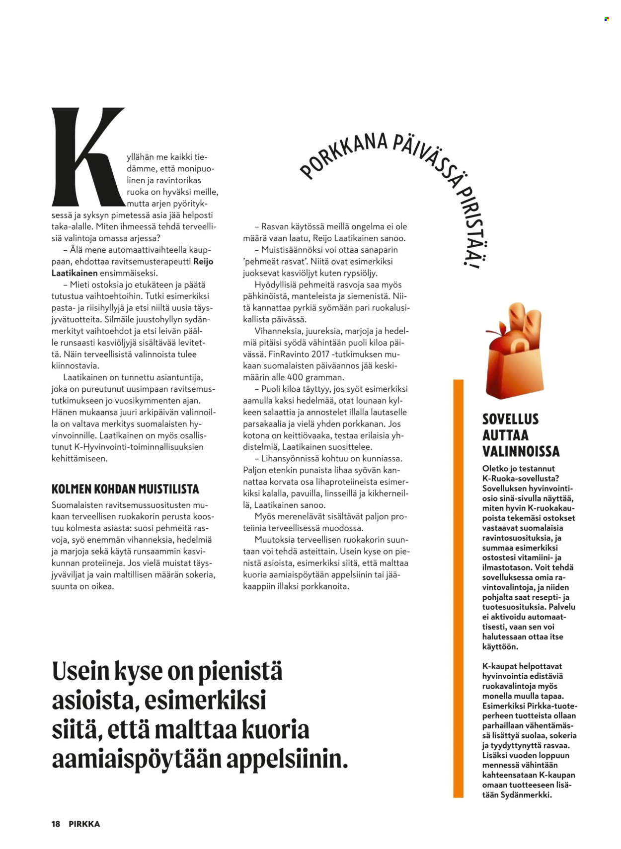 K-market tarjoukset - 25.09.2024 - 26.11.2024. Sivu 18
