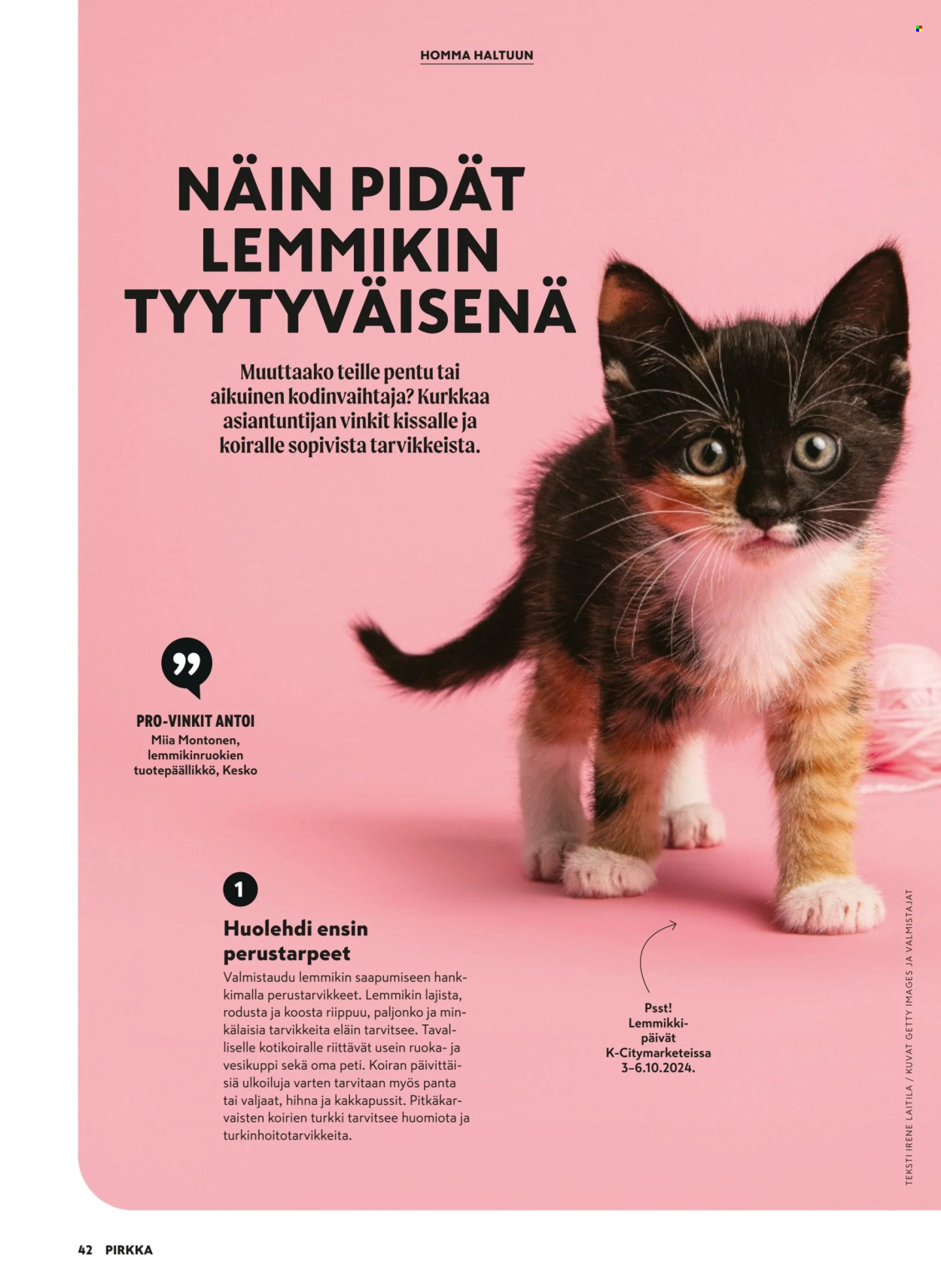 K-market tarjoukset - 25.09.2024 - 26.11.2024. Sivu 42