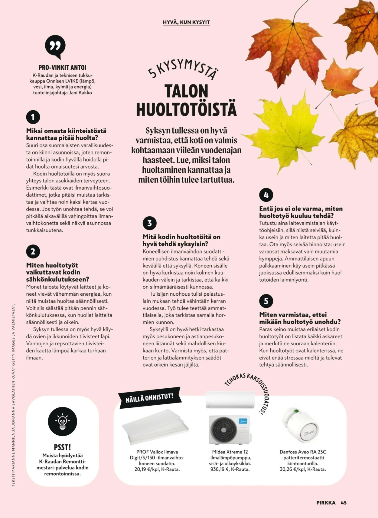 K-market tarjoukset - 25.09.2024 - 26.11.2024. Sivu 45