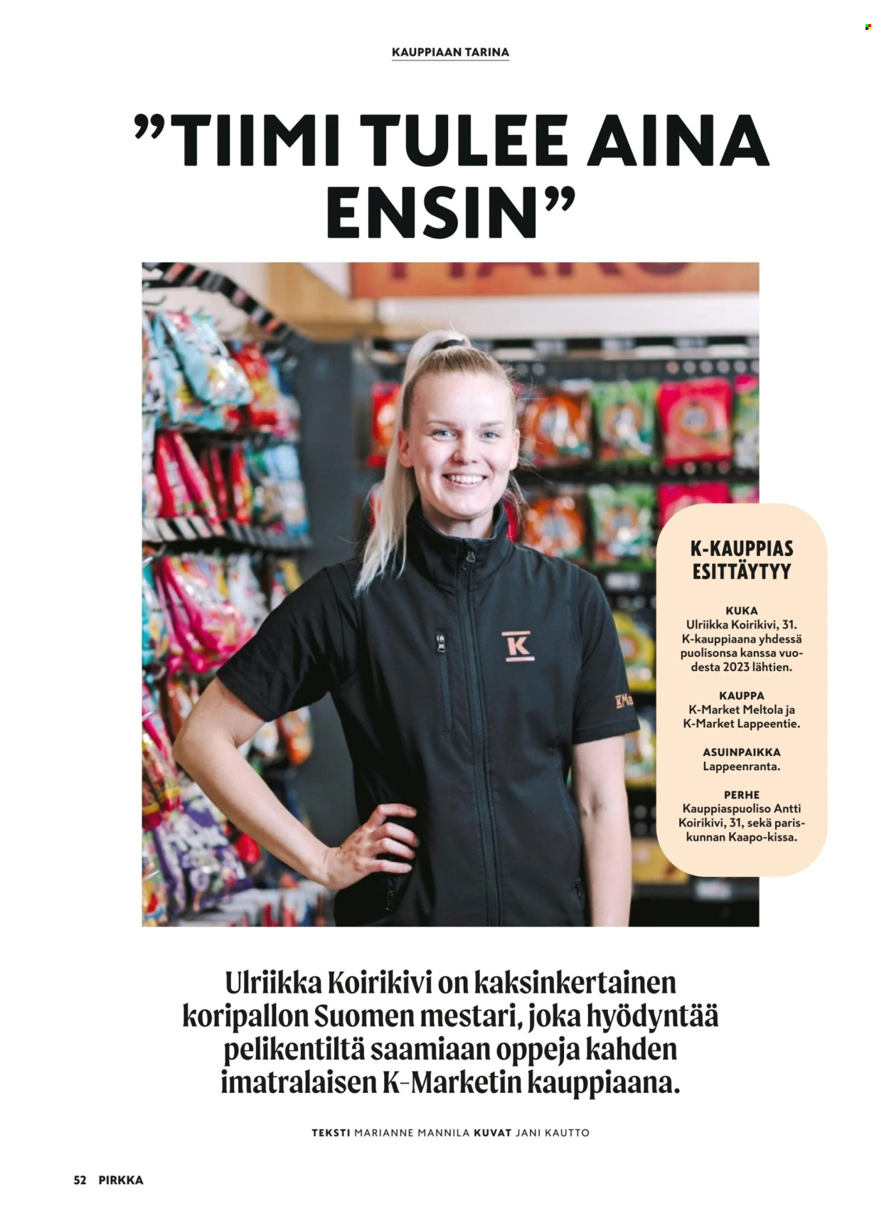 K-market tarjoukset - 25.09.2024 - 26.11.2024. Sivu 52