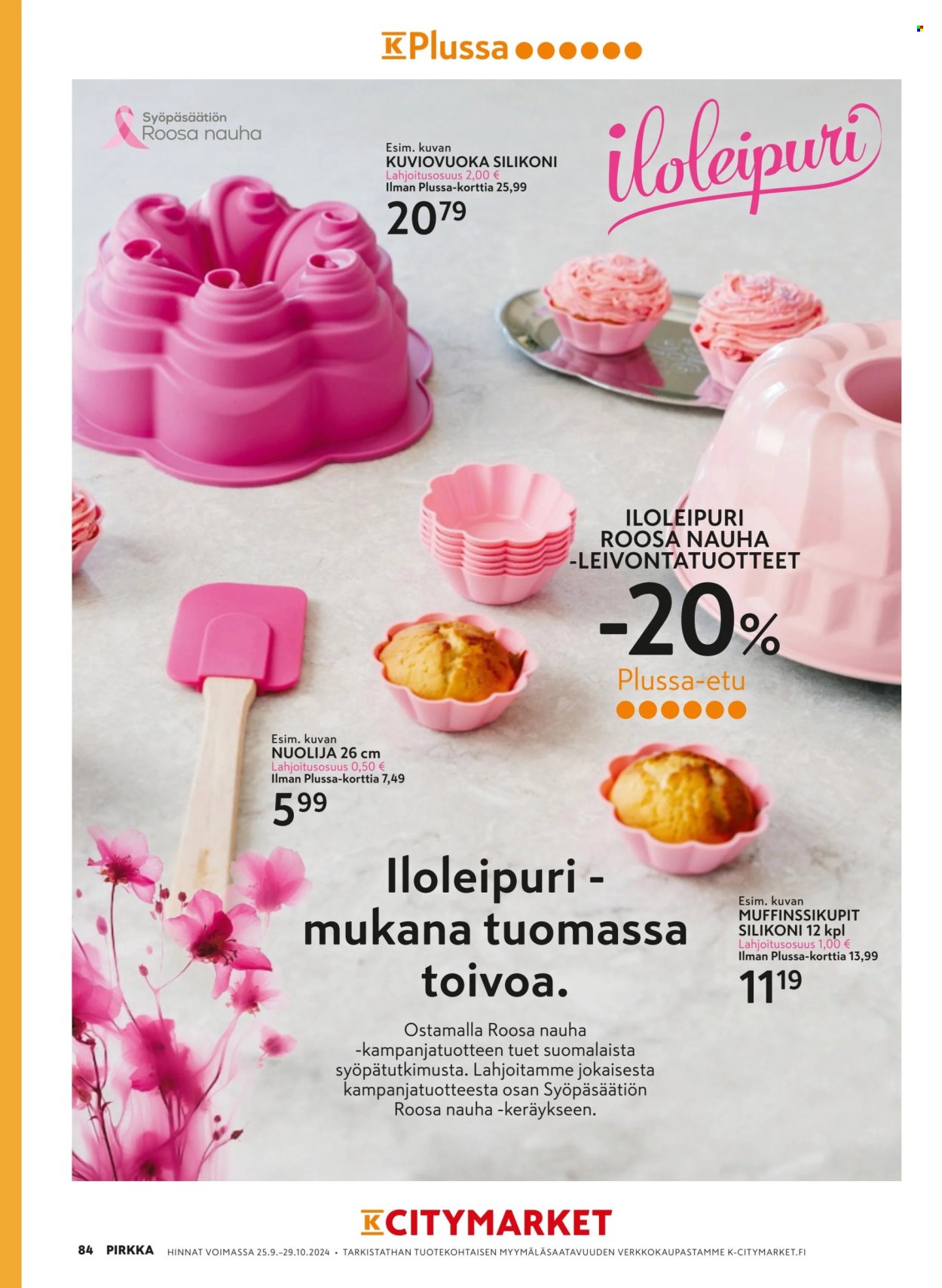 K-market tarjoukset - 25.09.2024 - 26.11.2024. Sivu 84