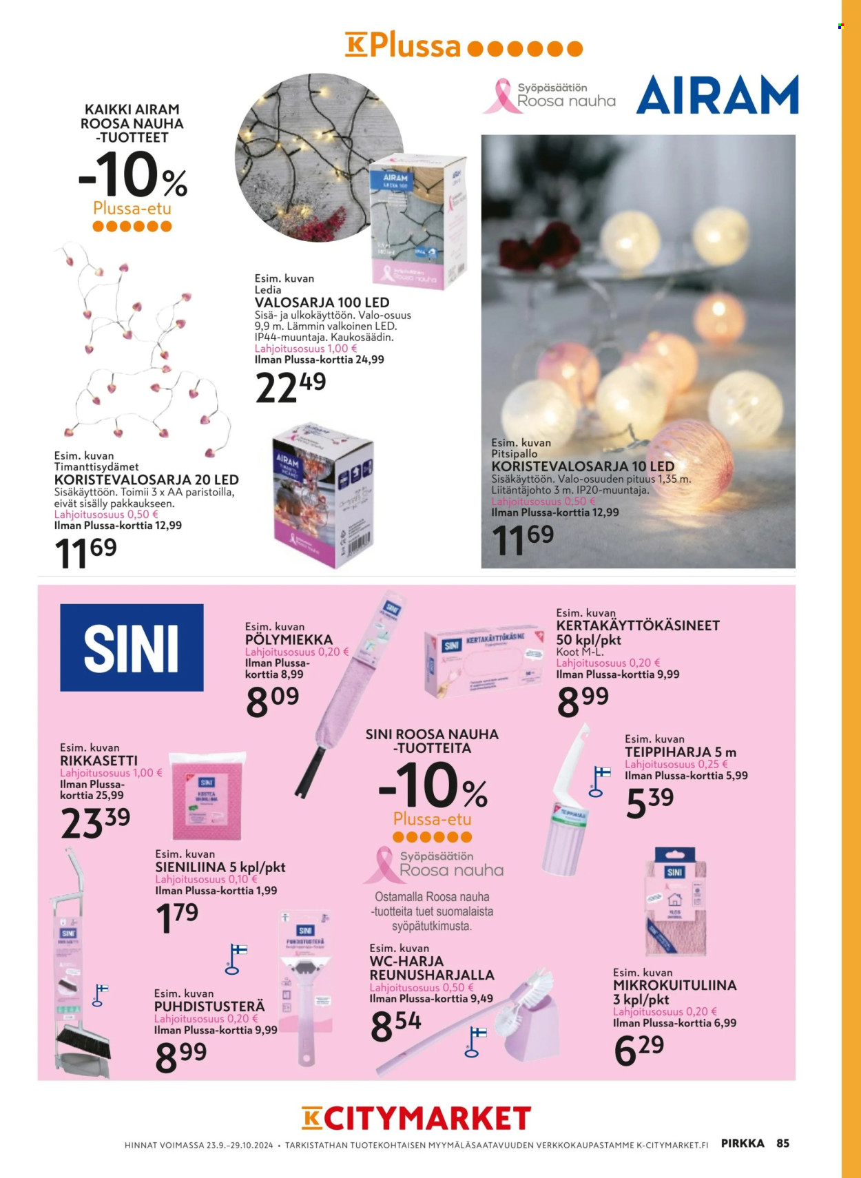 K-market tarjoukset - 25.09.2024 - 26.11.2024. Sivu 85