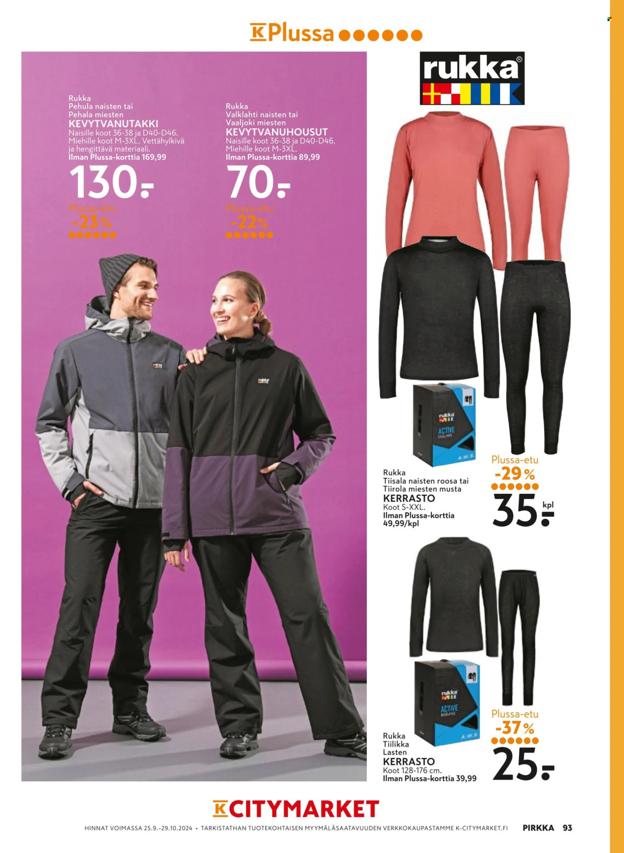 K-market tarjoukset - 25.09.2024 - 26.11.2024. Sivu 93