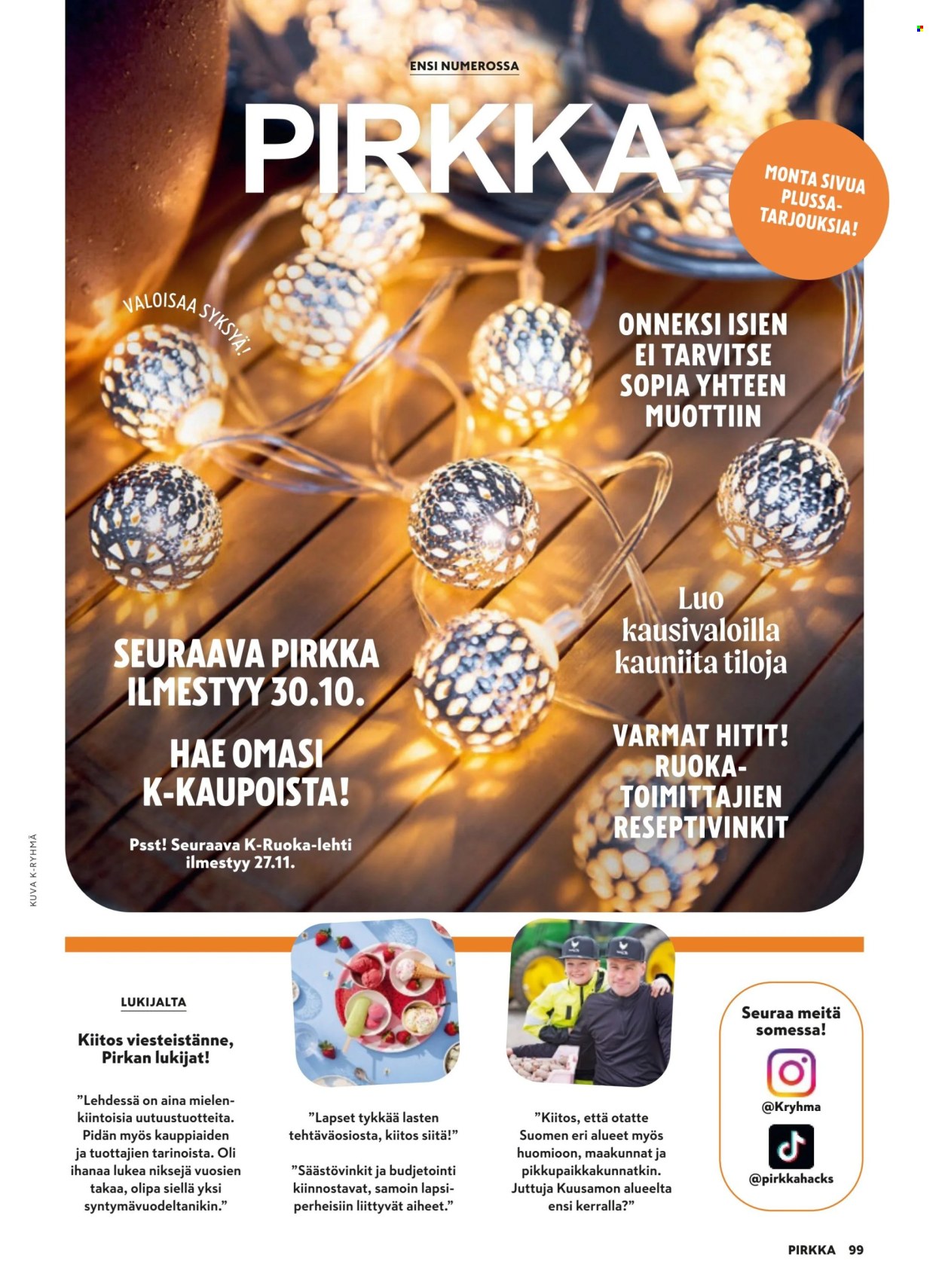 K-market tarjoukset - 25.09.2024 - 26.11.2024. Sivu 99