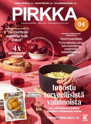 K-Supermarket tarjoukset  - 25.09.2024 - 26.11.2024.