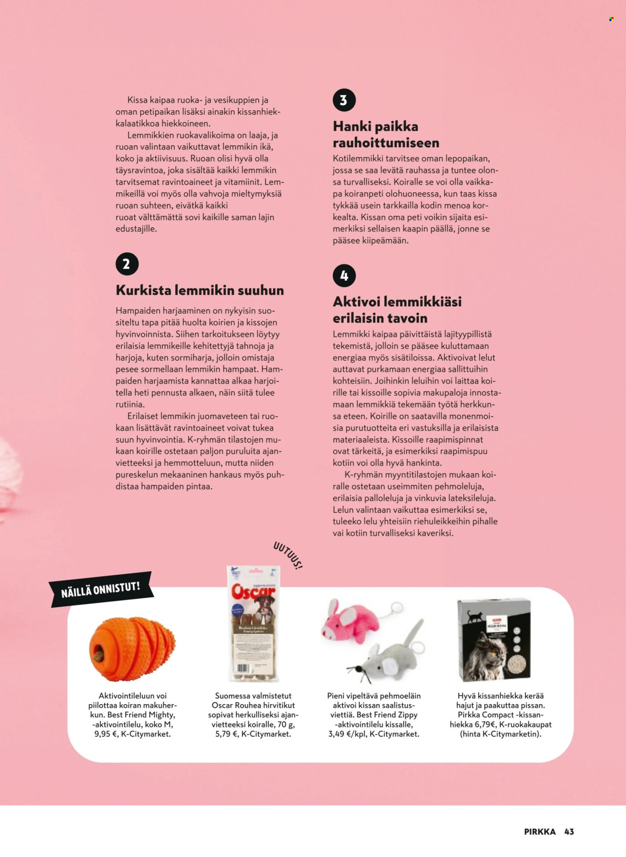 K-Supermarket tarjoukset - 25.09.2024 - 26.11.2024. Sivu 43