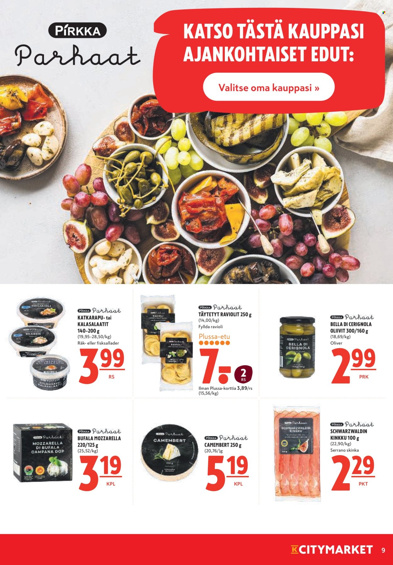 K-citymarket tarjoukset - 26.09.2024 - 02.10.2024. Sivu 9