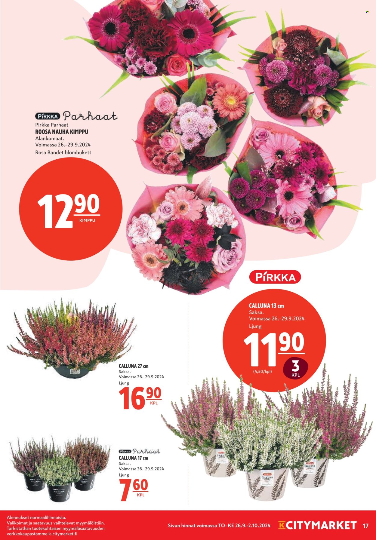 K-citymarket tarjoukset - 26.09.2024 - 02.10.2024. Sivu 17