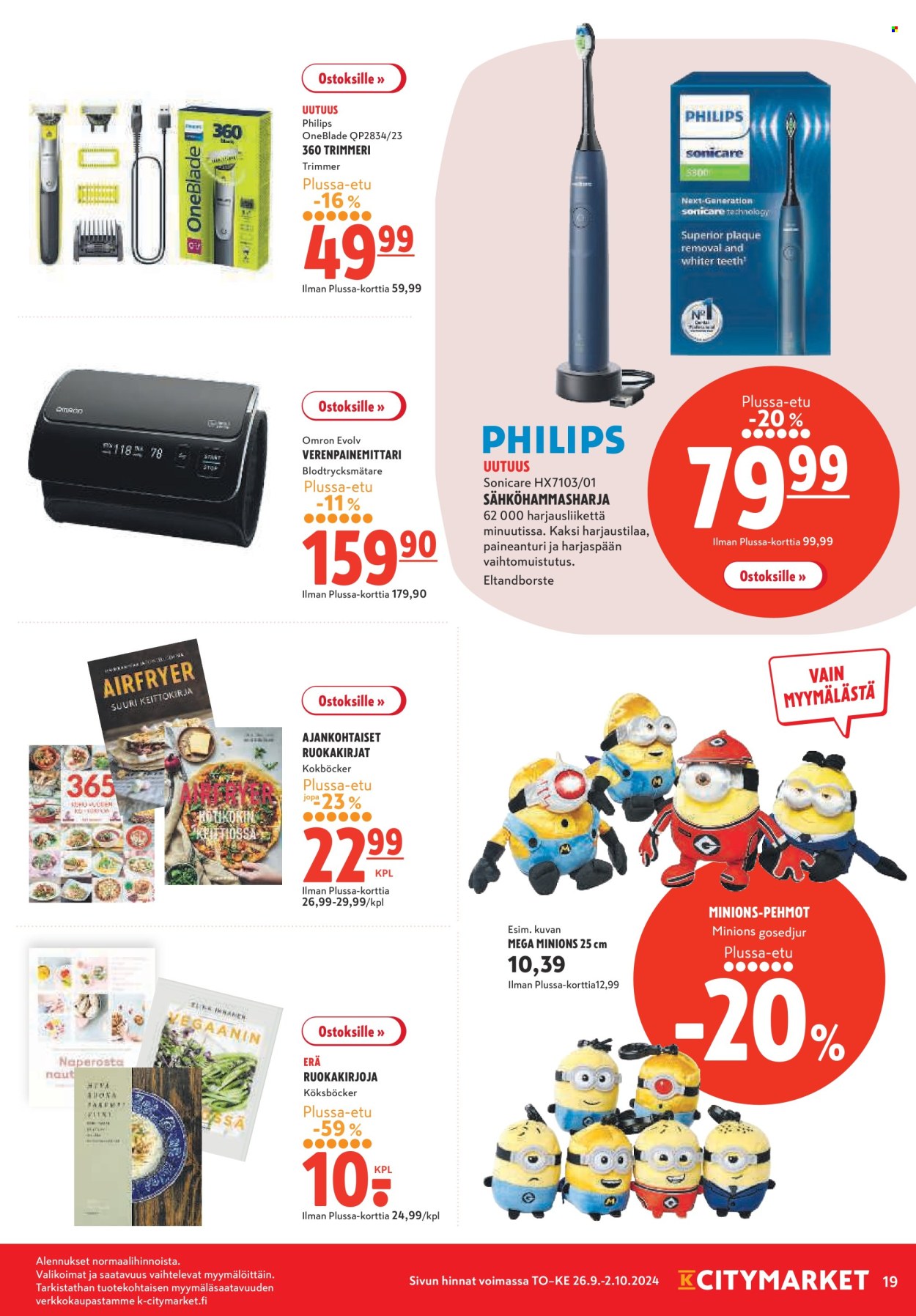 K-citymarket tarjoukset - 26.09.2024 - 02.10.2024. Sivu 19