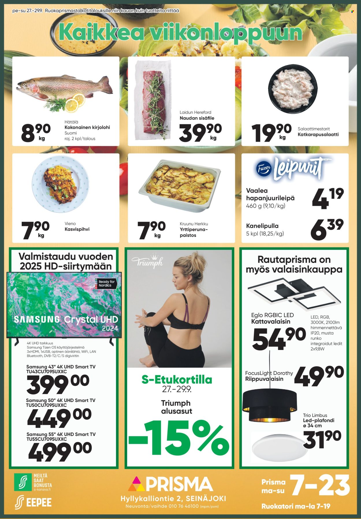 Prisma tarjoukset - 27.09.2024 - 29.09.2024. Sivu 1