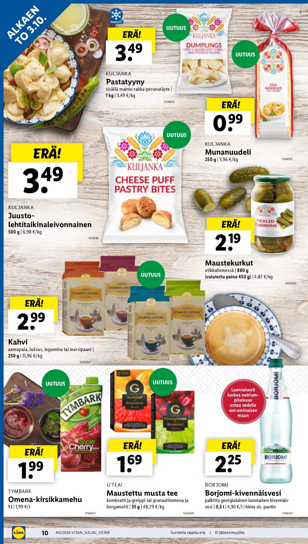 Lidl tarjoukset - 03.10.2024 - 09.10.2024. Sivu 10