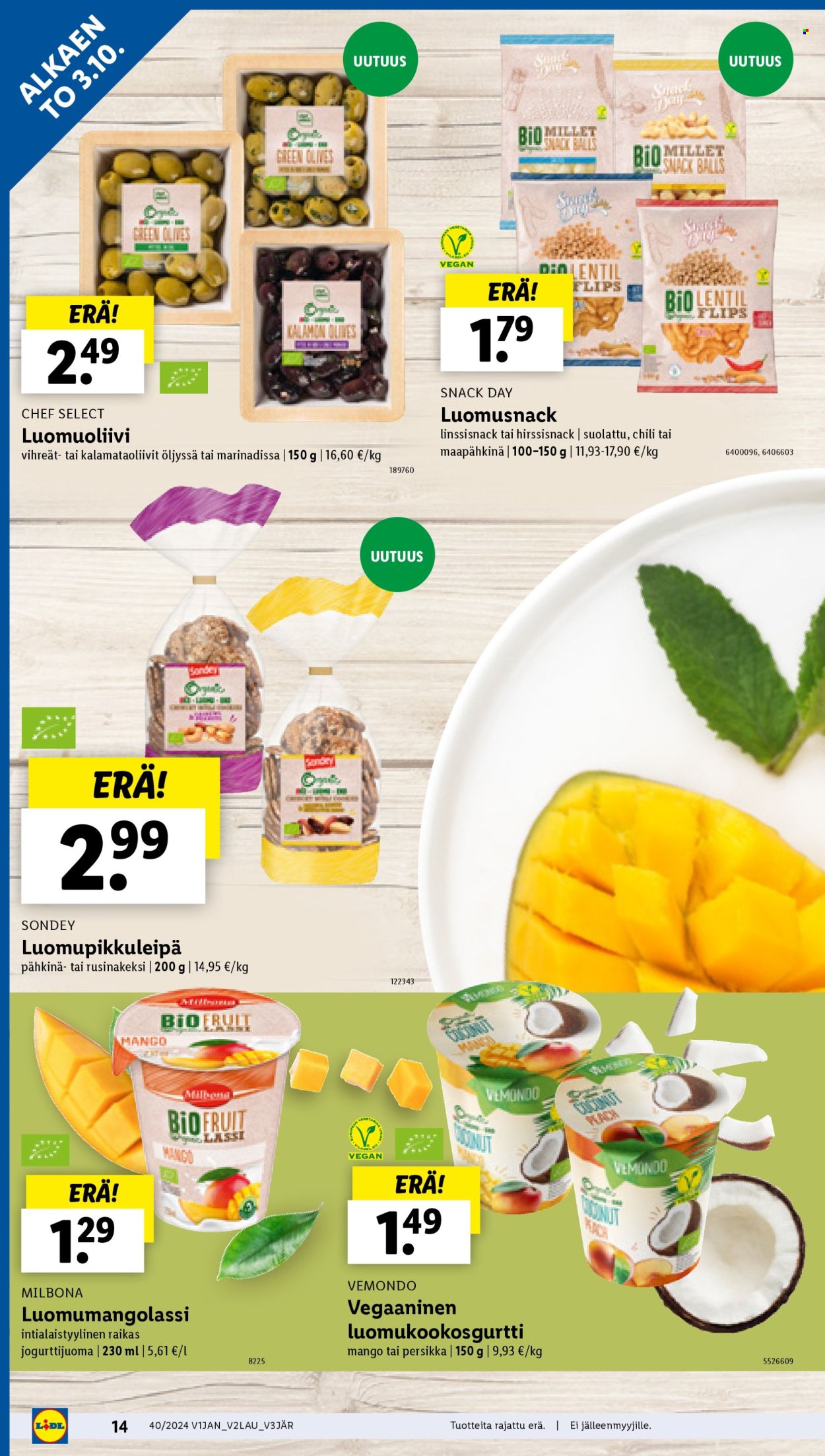 Lidl tarjoukset - 03.10.2024 - 09.10.2024. Sivu 14