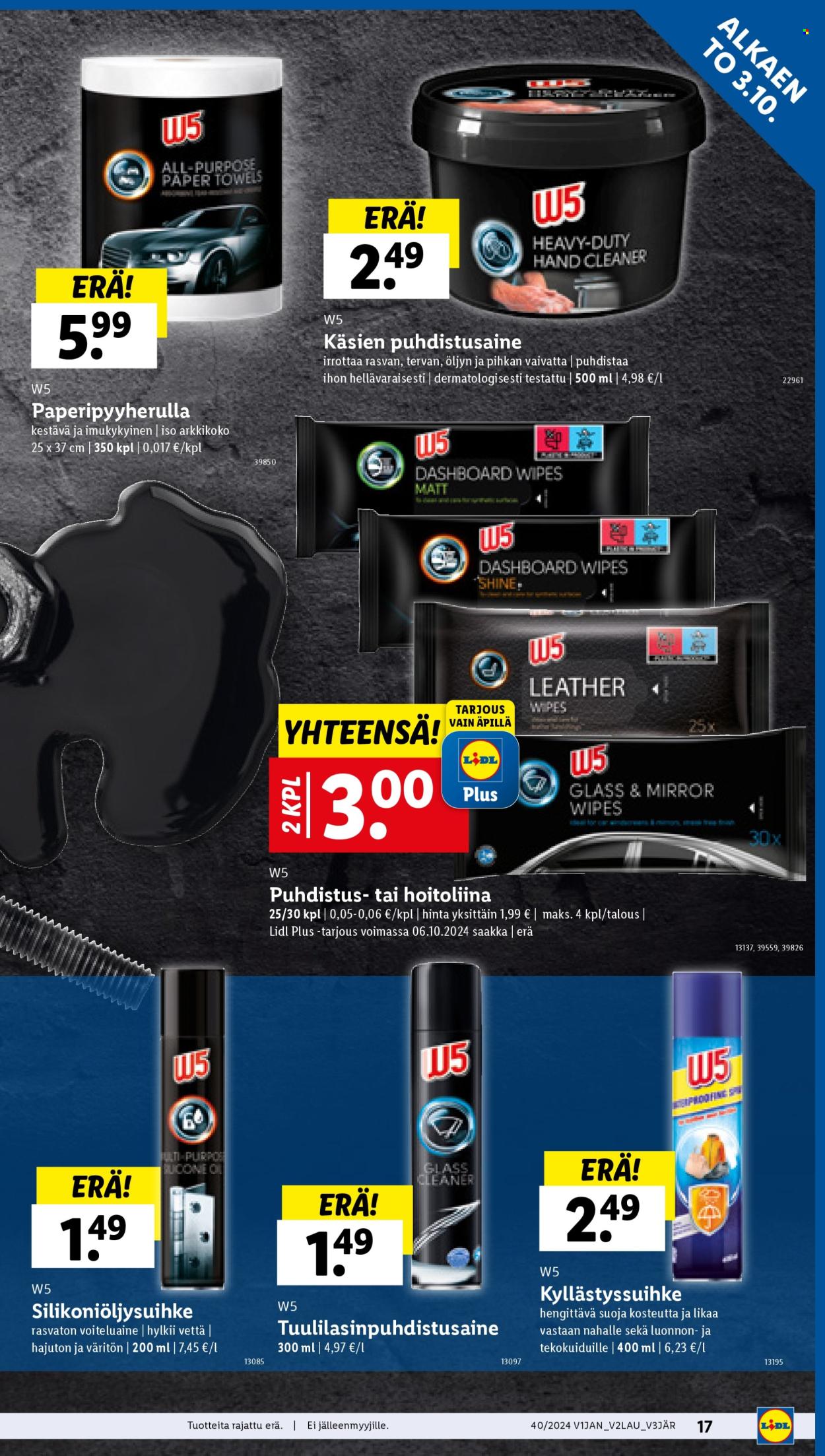 Lidl tarjoukset - 03.10.2024 - 09.10.2024. Sivu 17