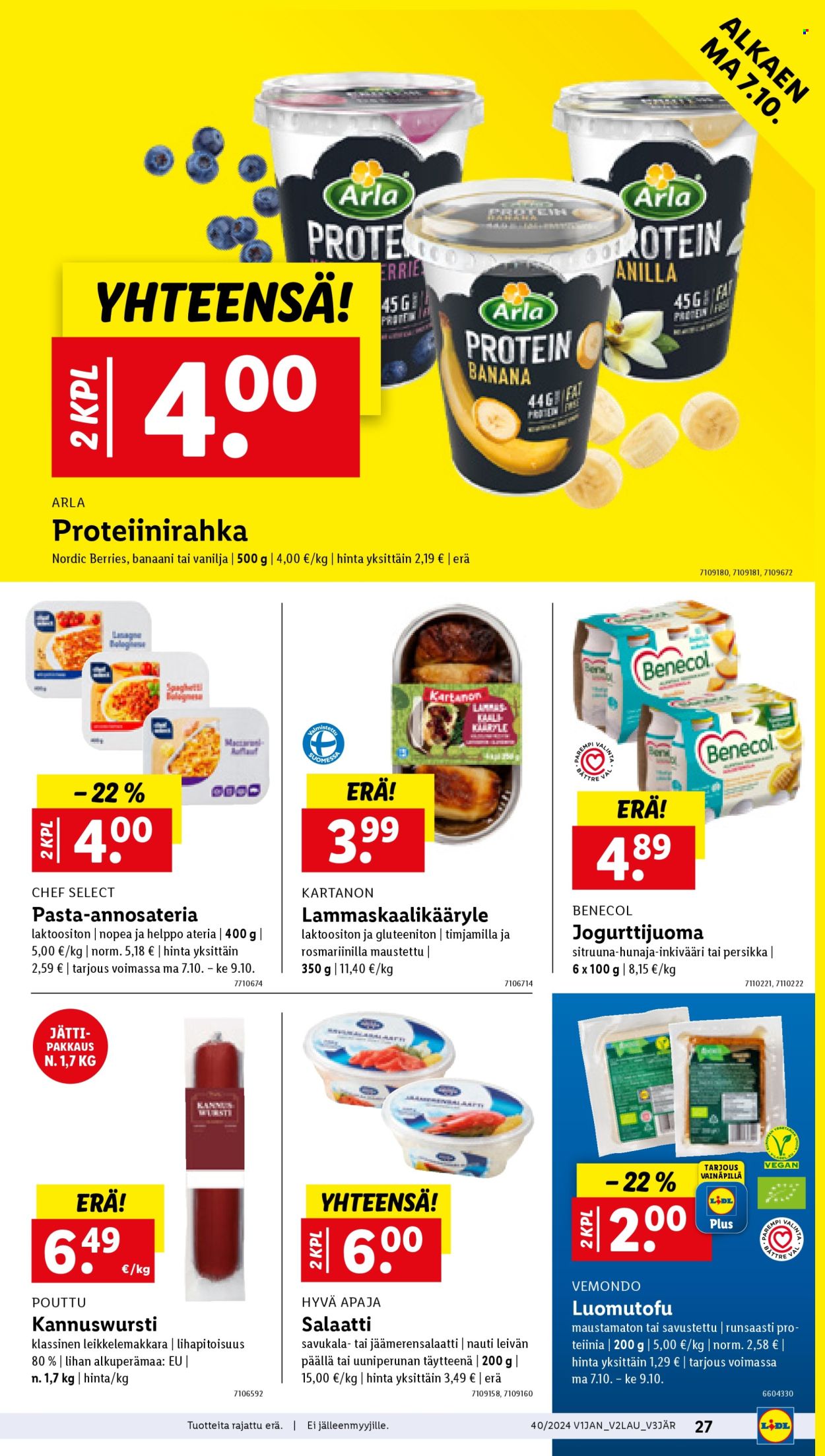 Lidl tarjoukset - 03.10.2024 - 09.10.2024. Sivu 29