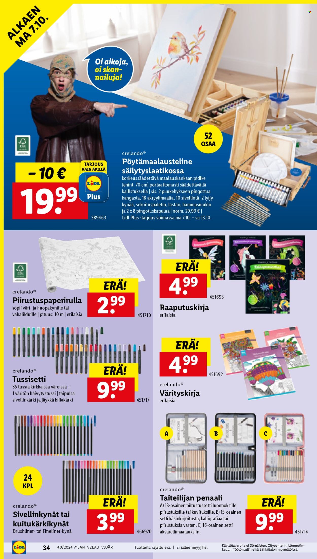 Lidl tarjoukset - 03.10.2024 - 09.10.2024. Sivu 36