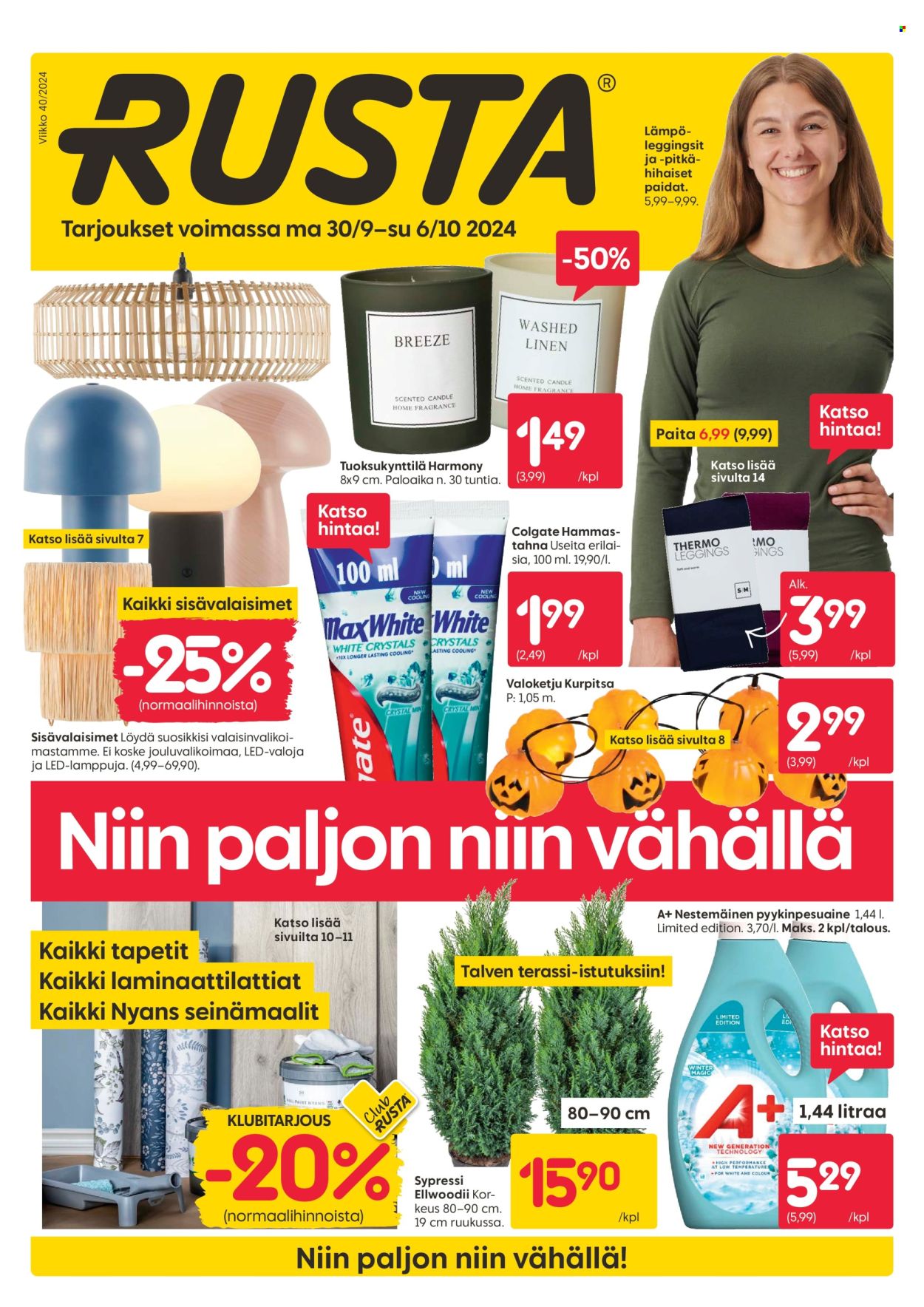 Rusta tarjoukset - 30.09.2024 - 06.10.2024. Sivu 1