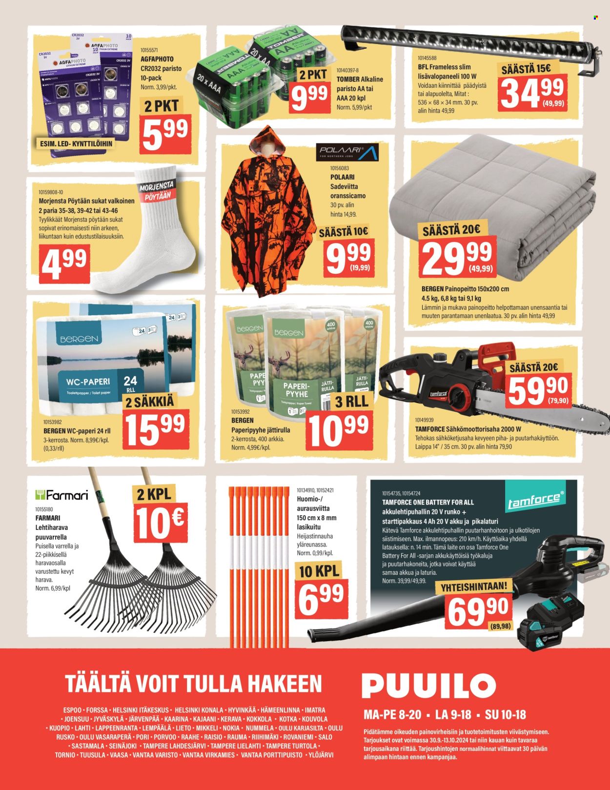 Puuilo tarjoukset - 30.09.2024 - 13.10.2024. Sivu 16